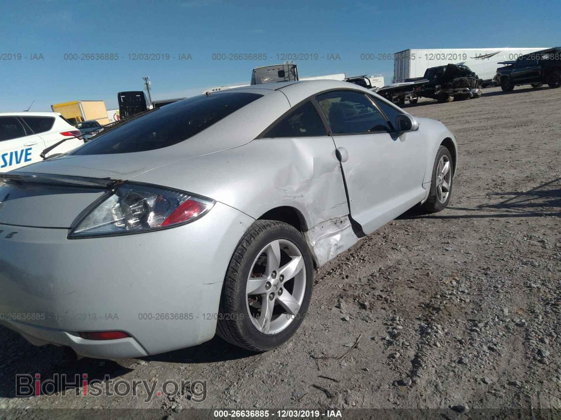2007 MITSUBISHI ECLIPSE - VIN: 4A3AK24F37E002313 - Фото 6