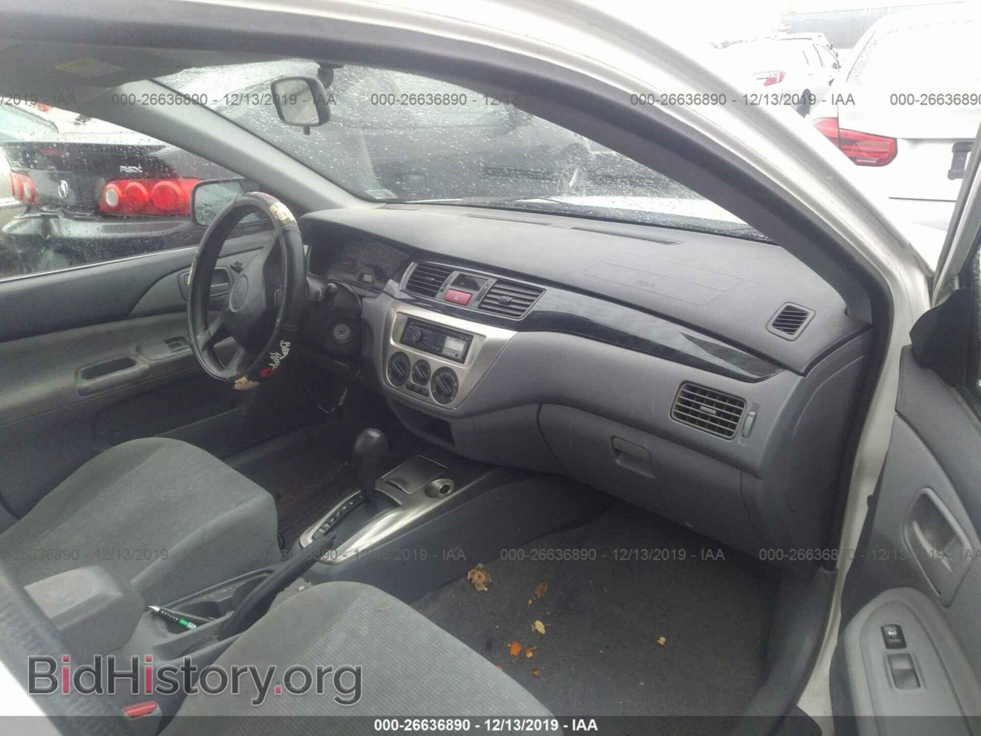 2004 Mitsubishi Lancer - VIN: JA3AJ26E64U010819 - Фото 5