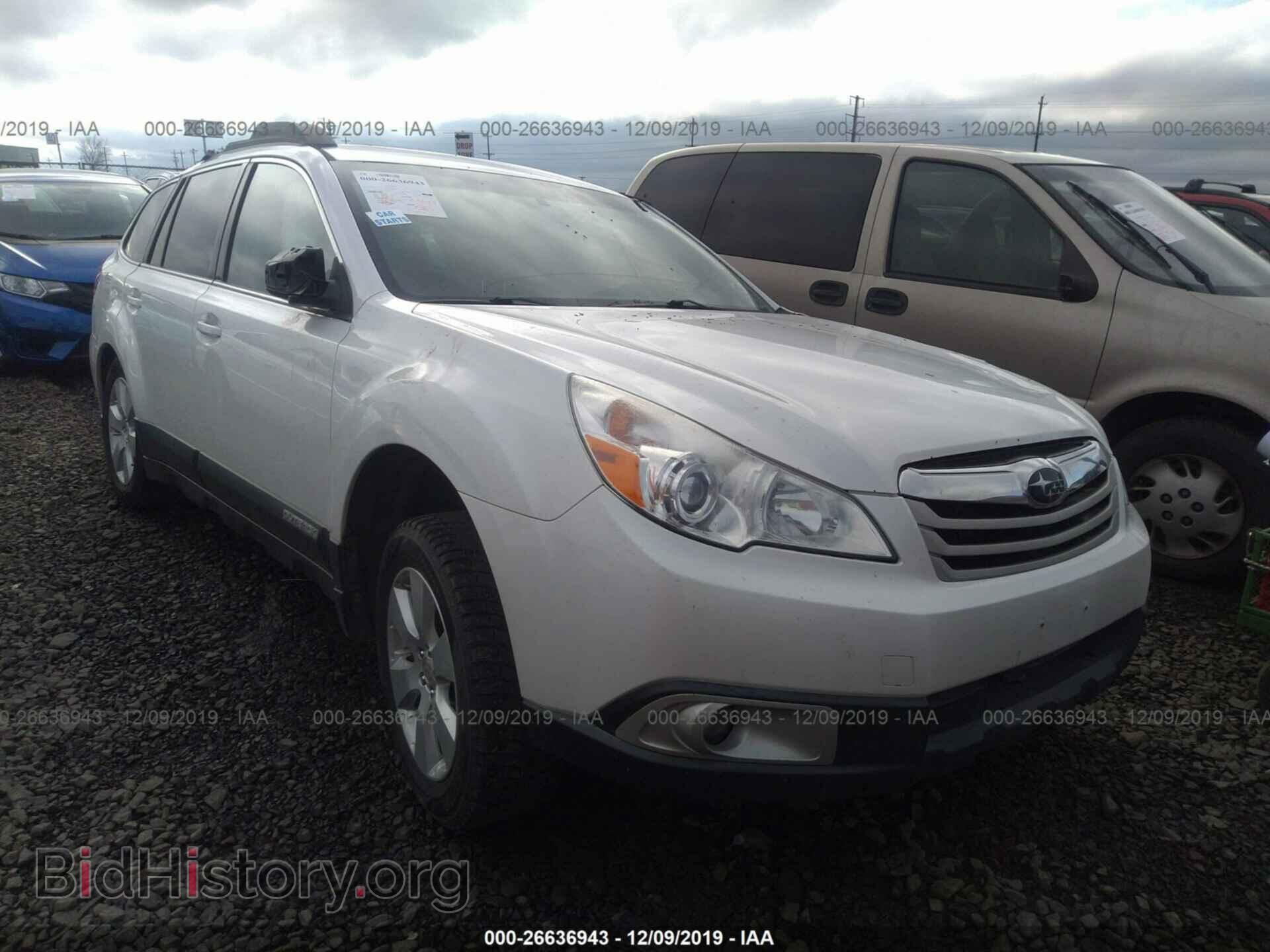 Фотография 4S4BRBGC7C3303107 - SUBARU OUTBACK 2012