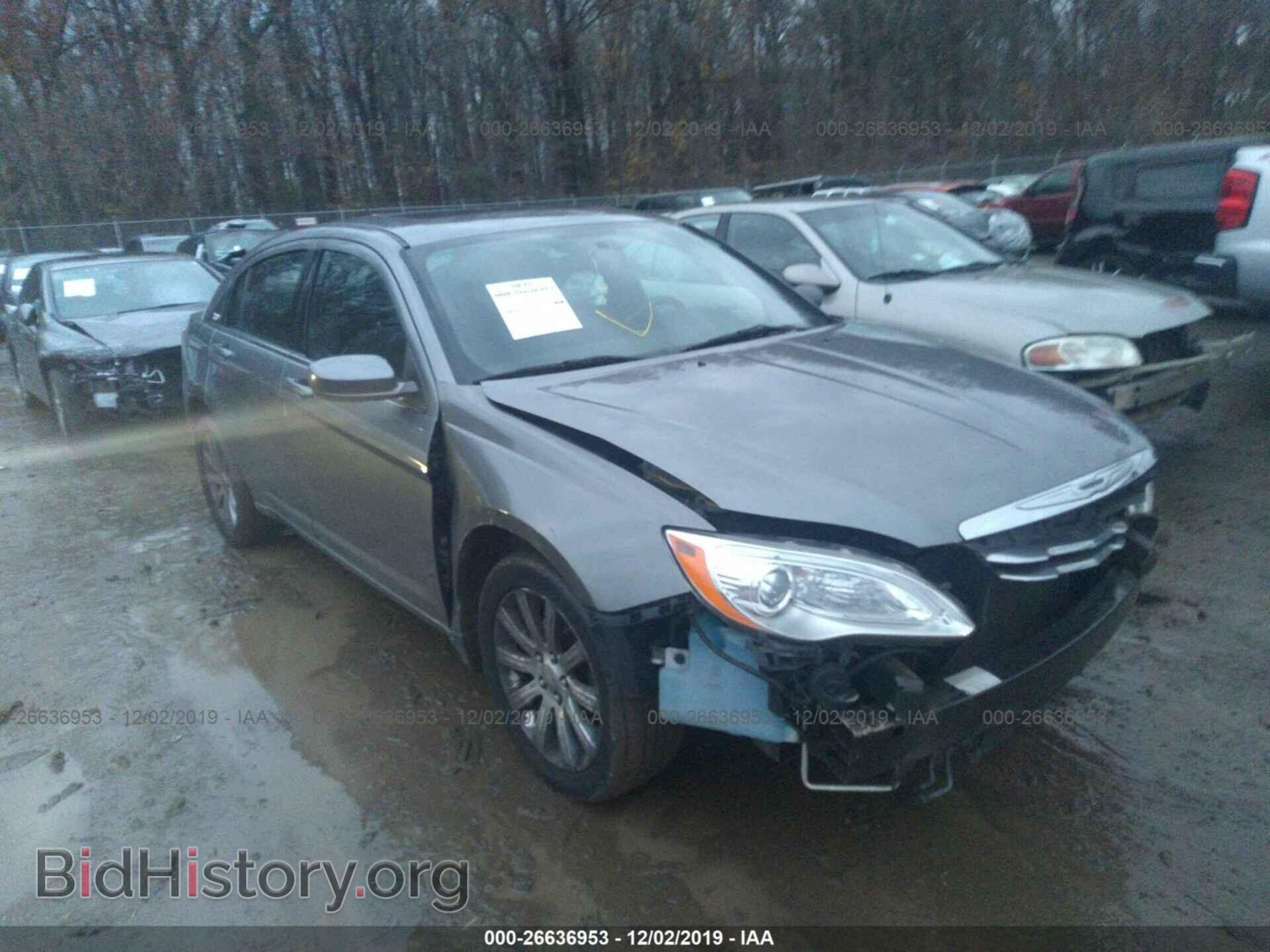 Фотография 1C3CCBBB2CN118013 - CHRYSLER 200 2012