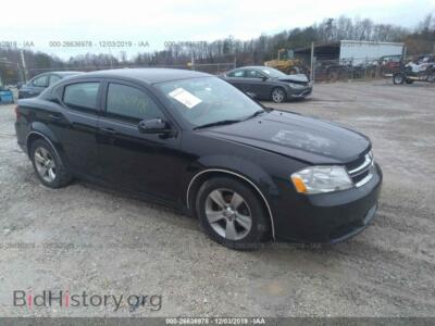 2011 Dodge AVENGER Mainstreet, черный — VIN 1B3BD1FB5BN559224, IAAI
