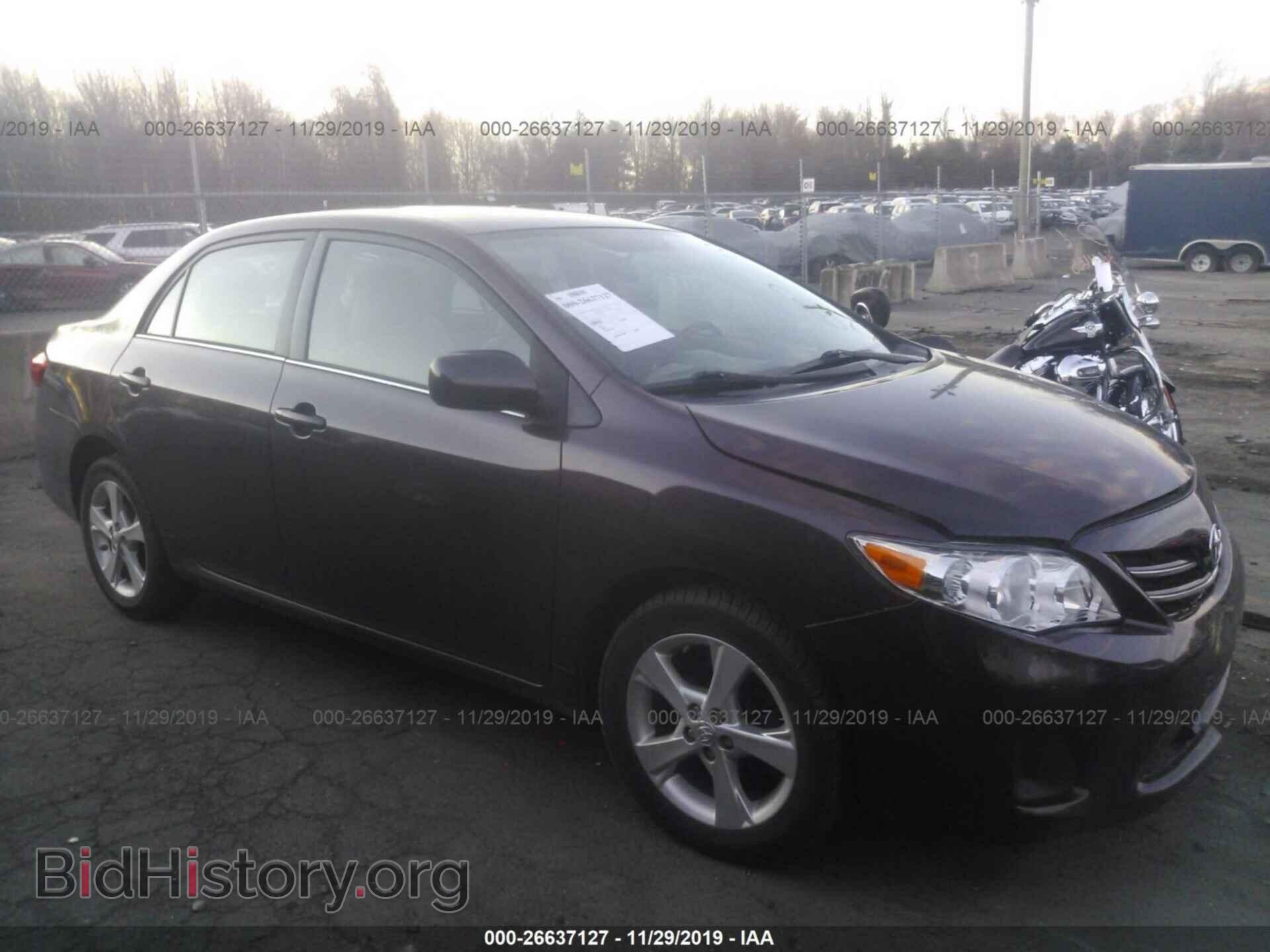 Photo 2T1BU4EE3DC071763 - TOYOTA COROLLA 2013