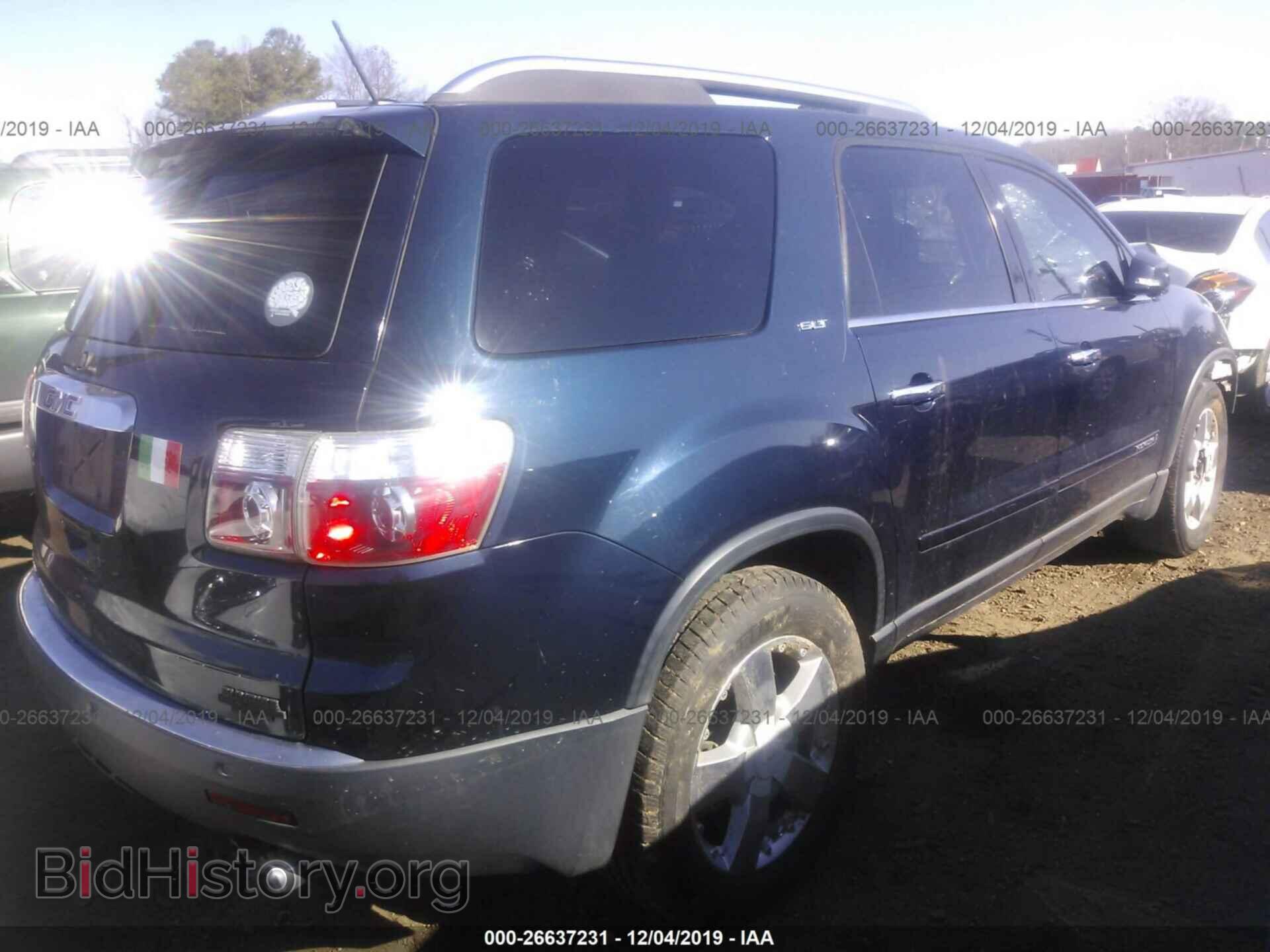 2007 GMC ACADIA - VIN: 1GKER33747J132788 - Фото 4