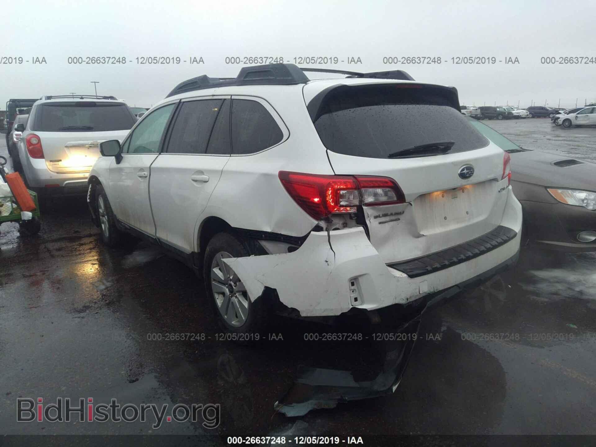 2015 SUBARU OUTBACK - VIN: 4S4BSBCC5F3285639 - Фото 3