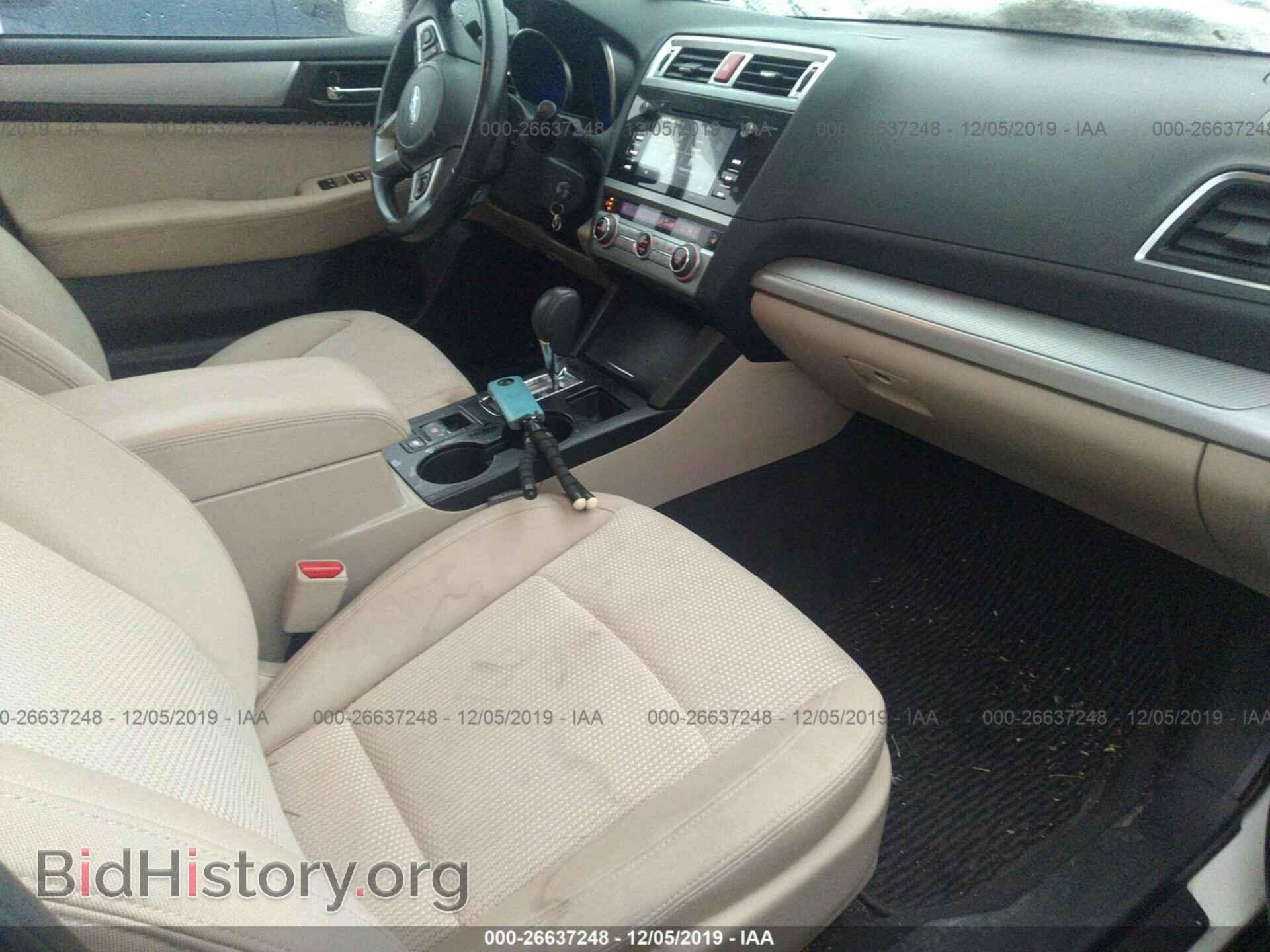 2015 SUBARU OUTBACK - VIN: 4S4BSBCC5F3285639 - Фото 5