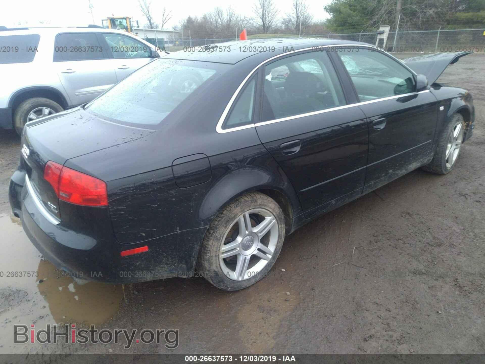 2007 AUDI A4 - VIN: WAUDF78E47A225614 - Фото 4