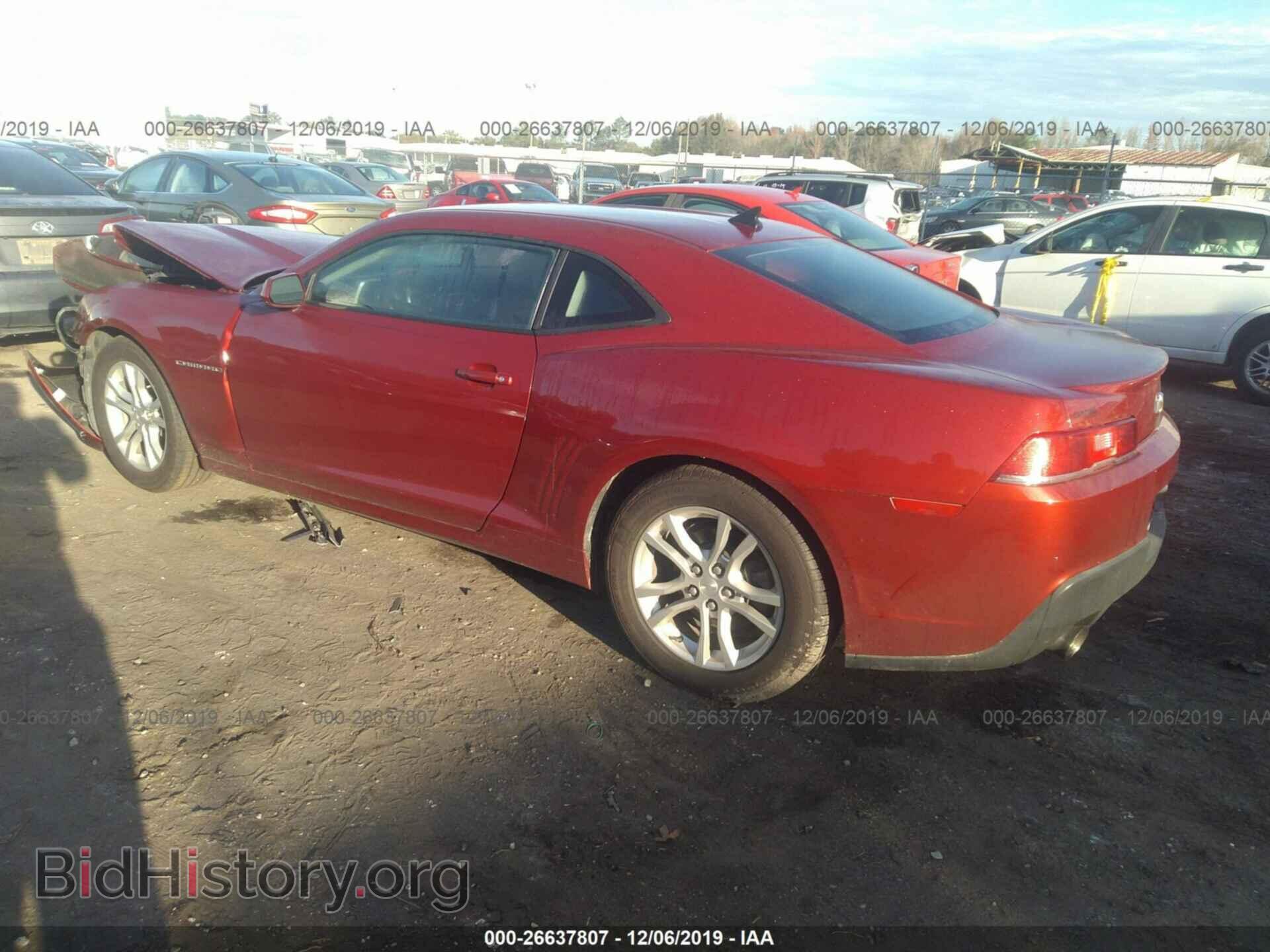 2014 CHEVROLET CAMARO - VIN: 2G1FA1E36E9229823 - Photo 3
