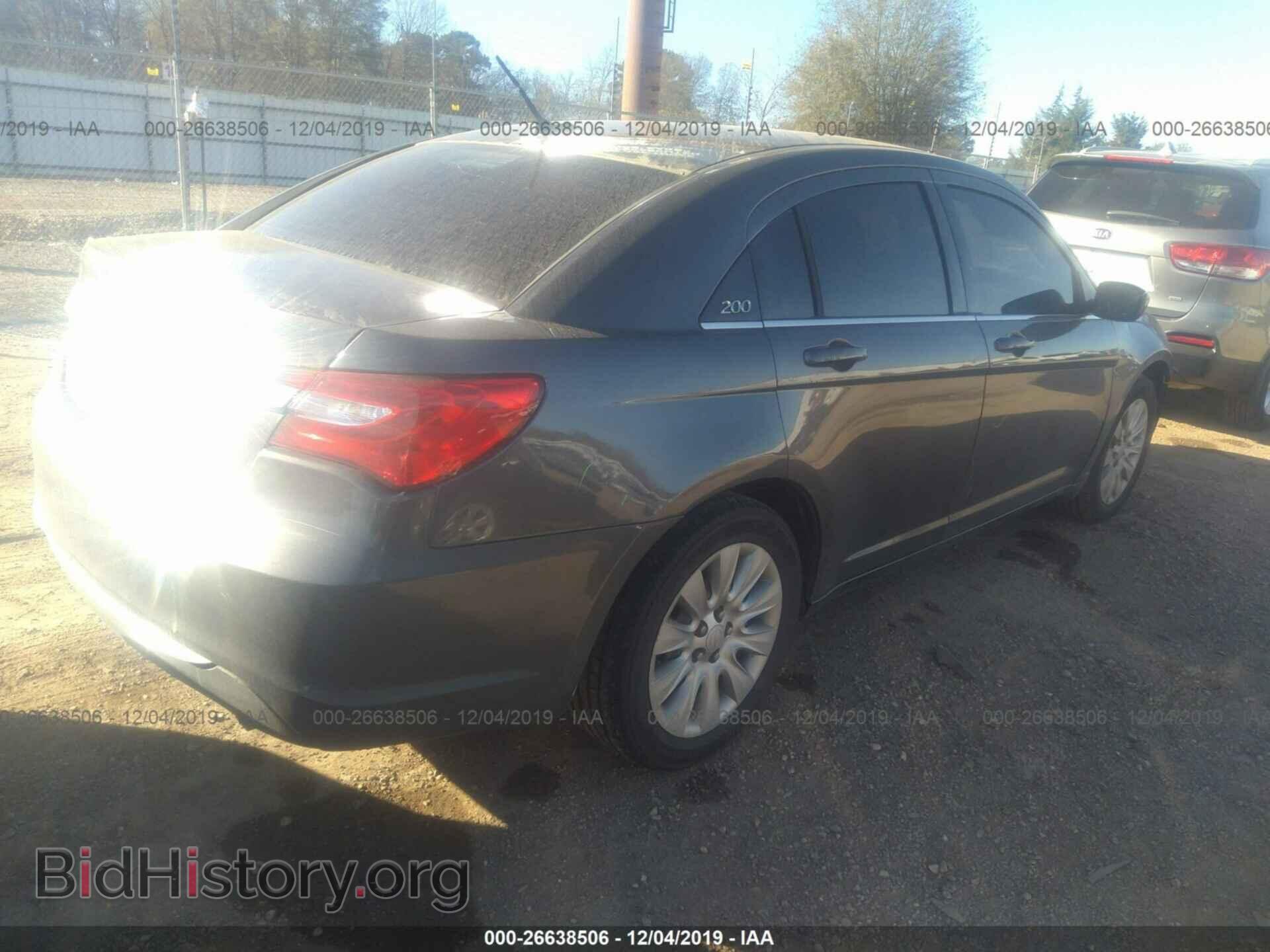 2014 CHRYSLER 200 - VIN: 1C3CCBAB3EN236009 - Фото 4