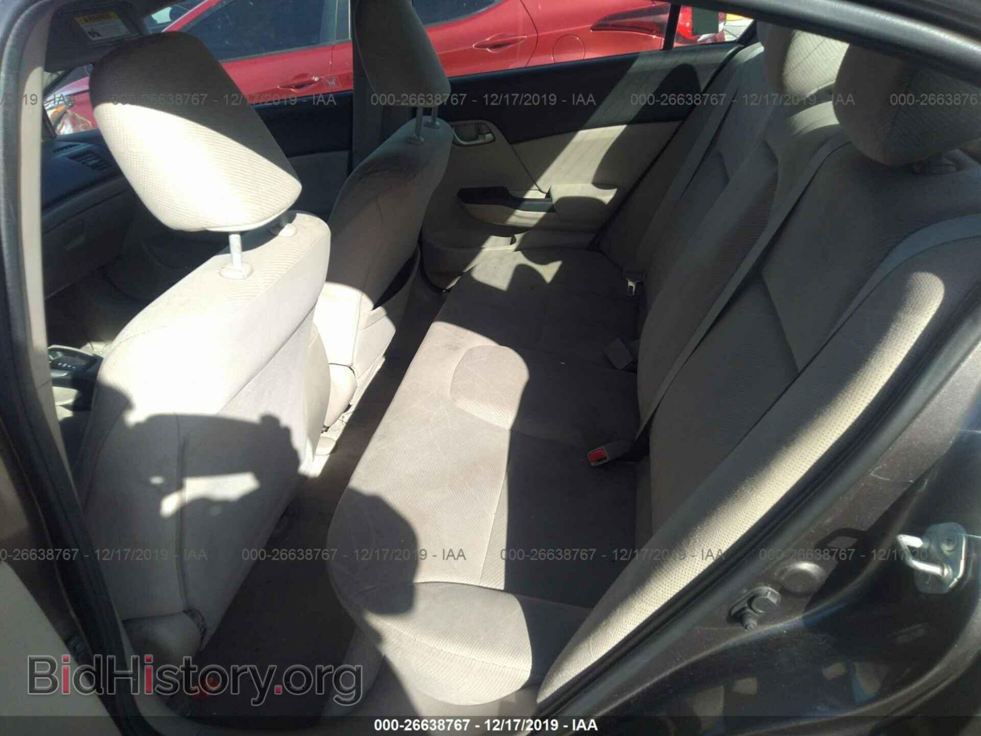2012 Honda Civic - VIN: 19XFB2F51CE054471 - Фото 8