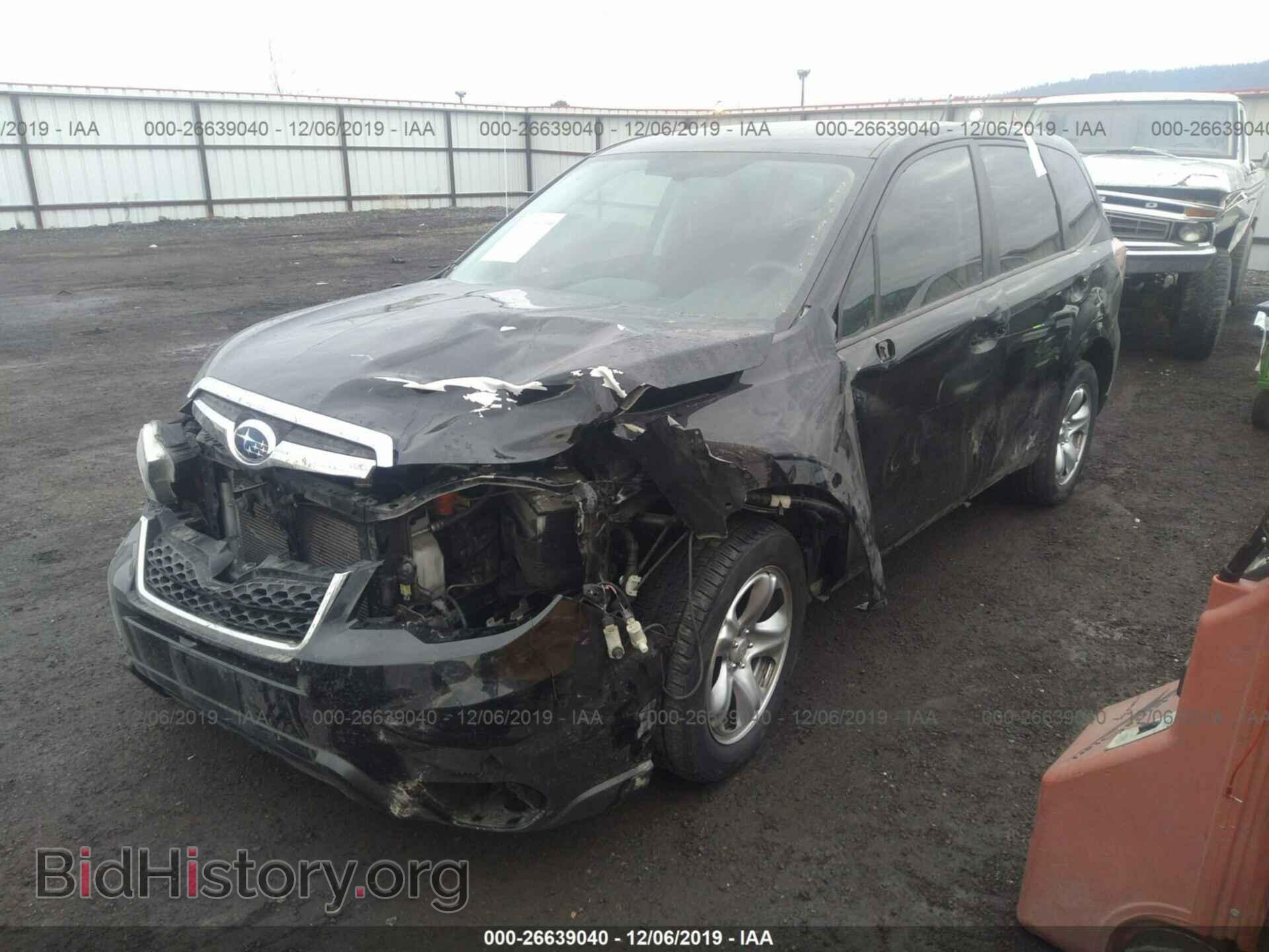 2014 SUBARU FORESTER - VIN: JF2SJAAC1EH462484 - Фото 2