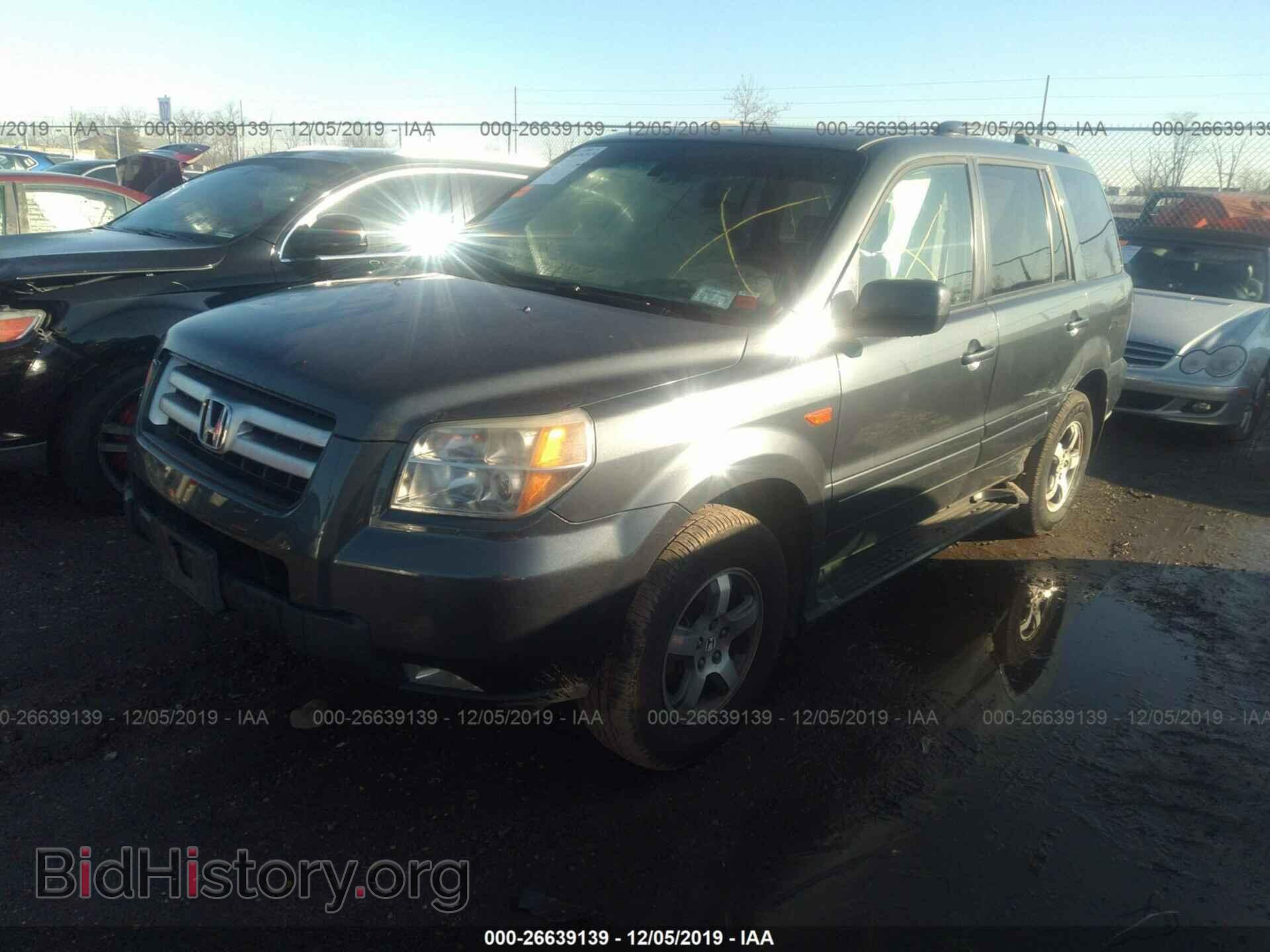 2006 HONDA PILOT - VIN: 2HKYF18596H504565 - Фото 2