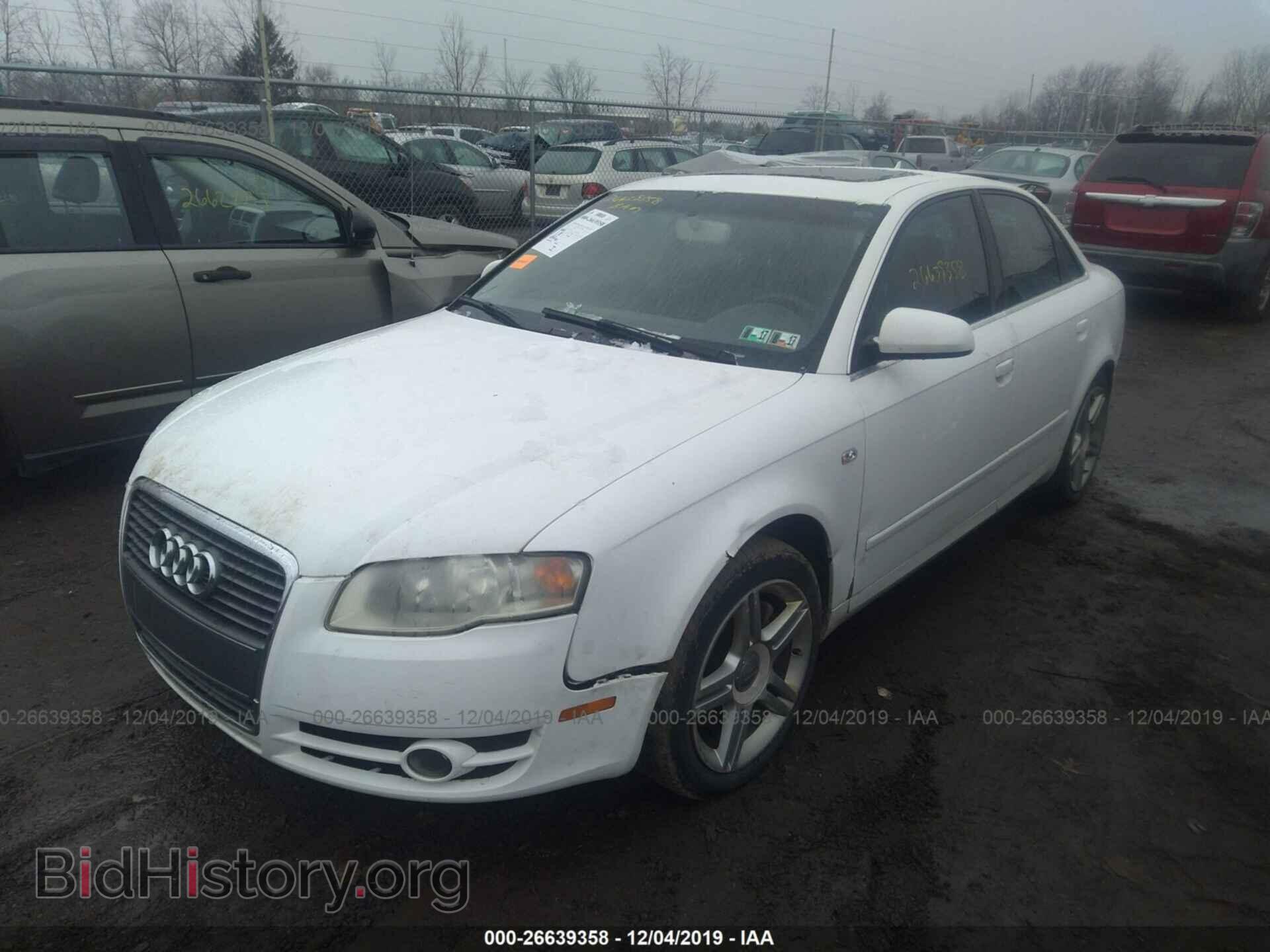 2007 AUDI A4 - VIN: WAUAF78EX7A232005 - Photo 2