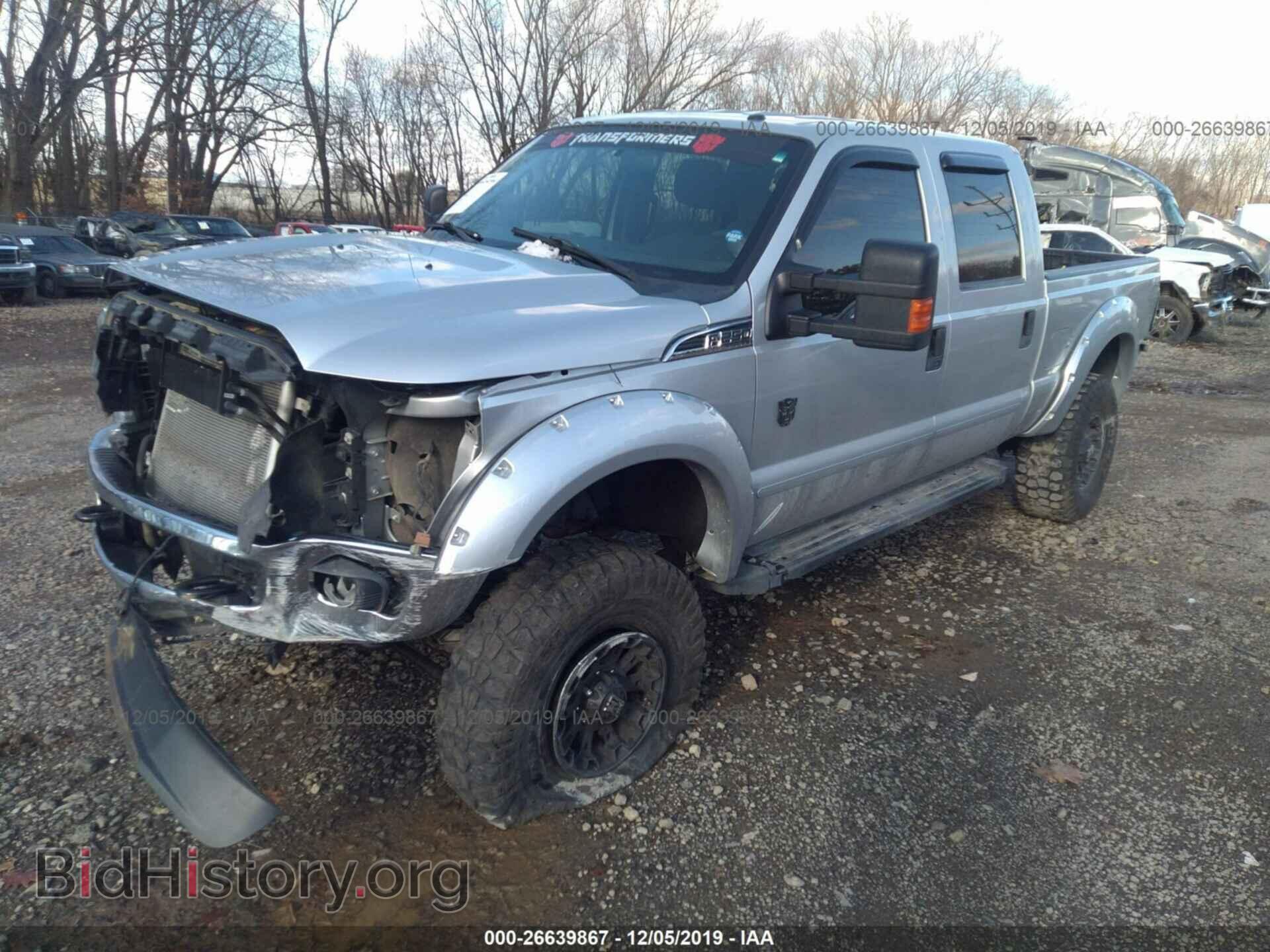 2011 FORD F250 - VIN: 1FT7W2B68BEA53237 - Фото 2