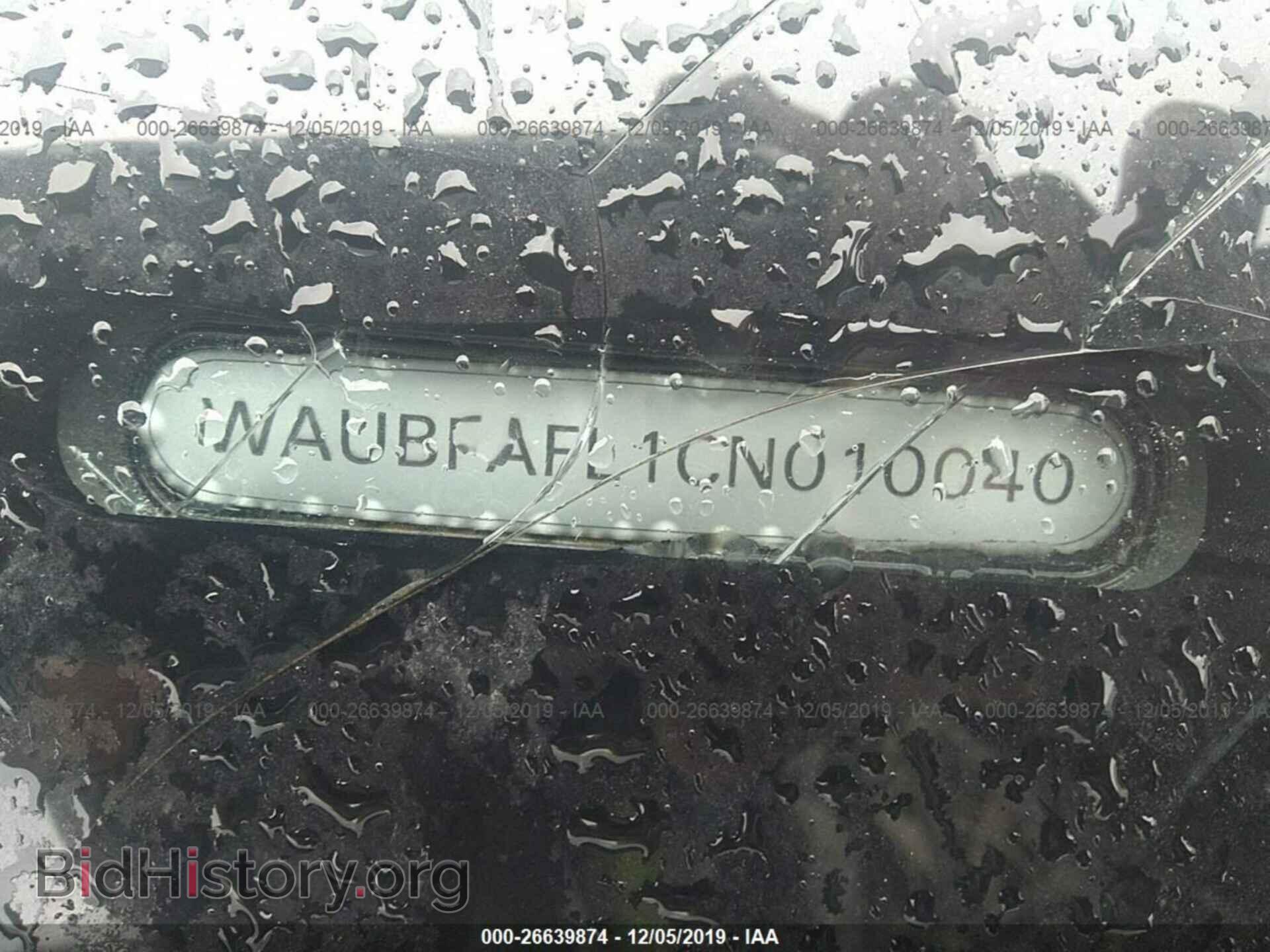2012 AUDI A4 - VIN: WAUBFAFL1CN010040 - Photo 9