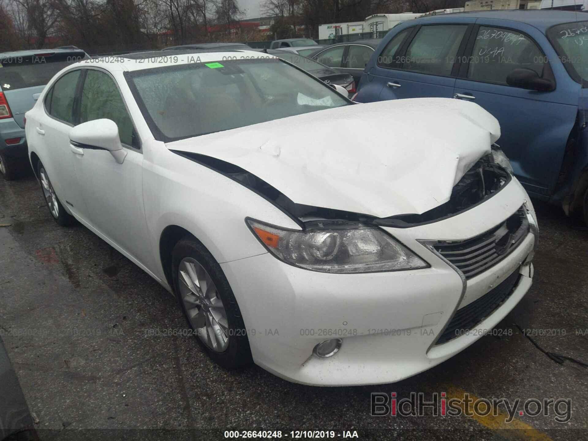 Photo JTHBW1GG0D2001190 - LEXUS ES 2013