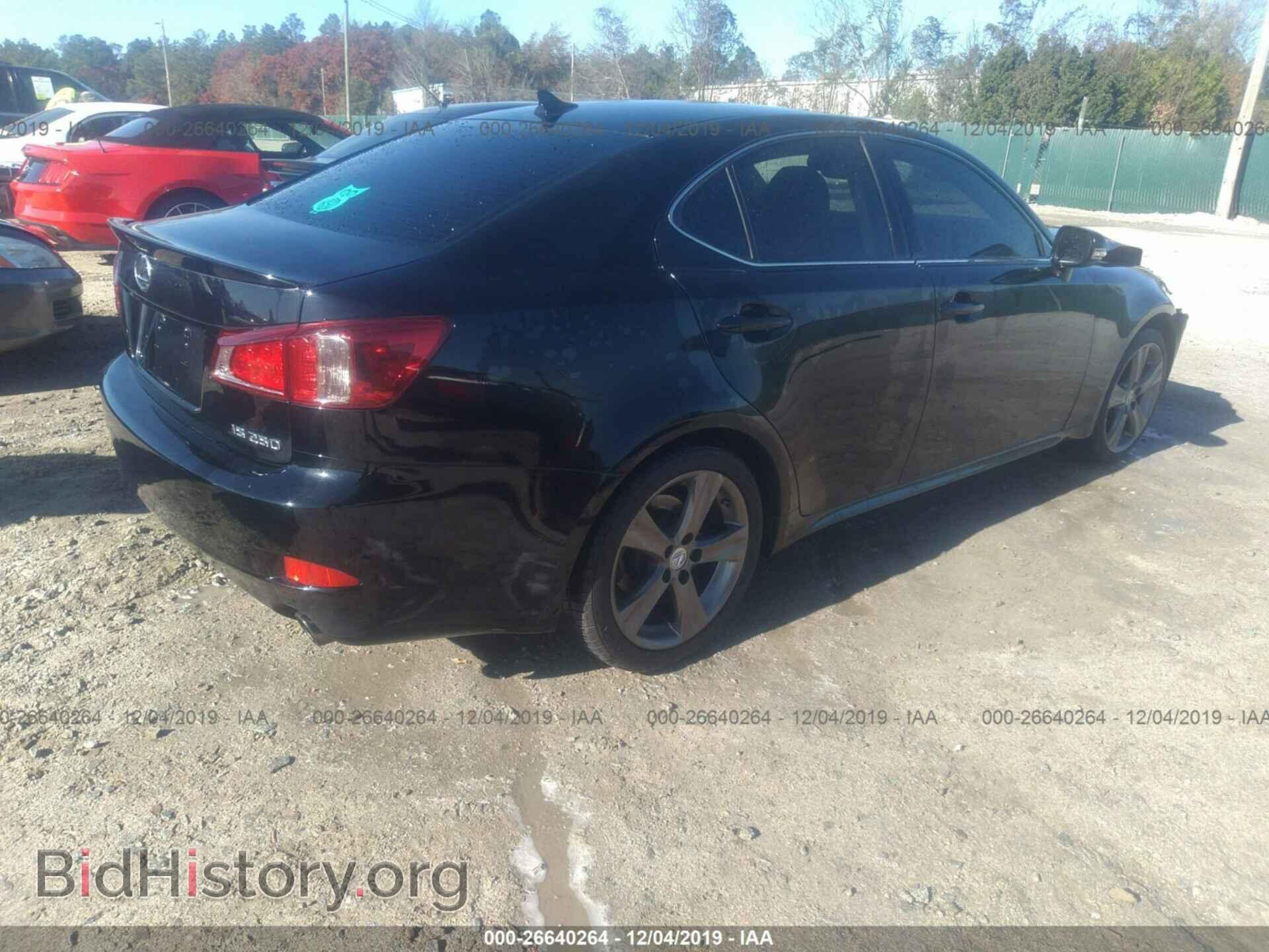 2011 LEXUS IS - VIN: JTHBF5C28B5145096 - Фото 4