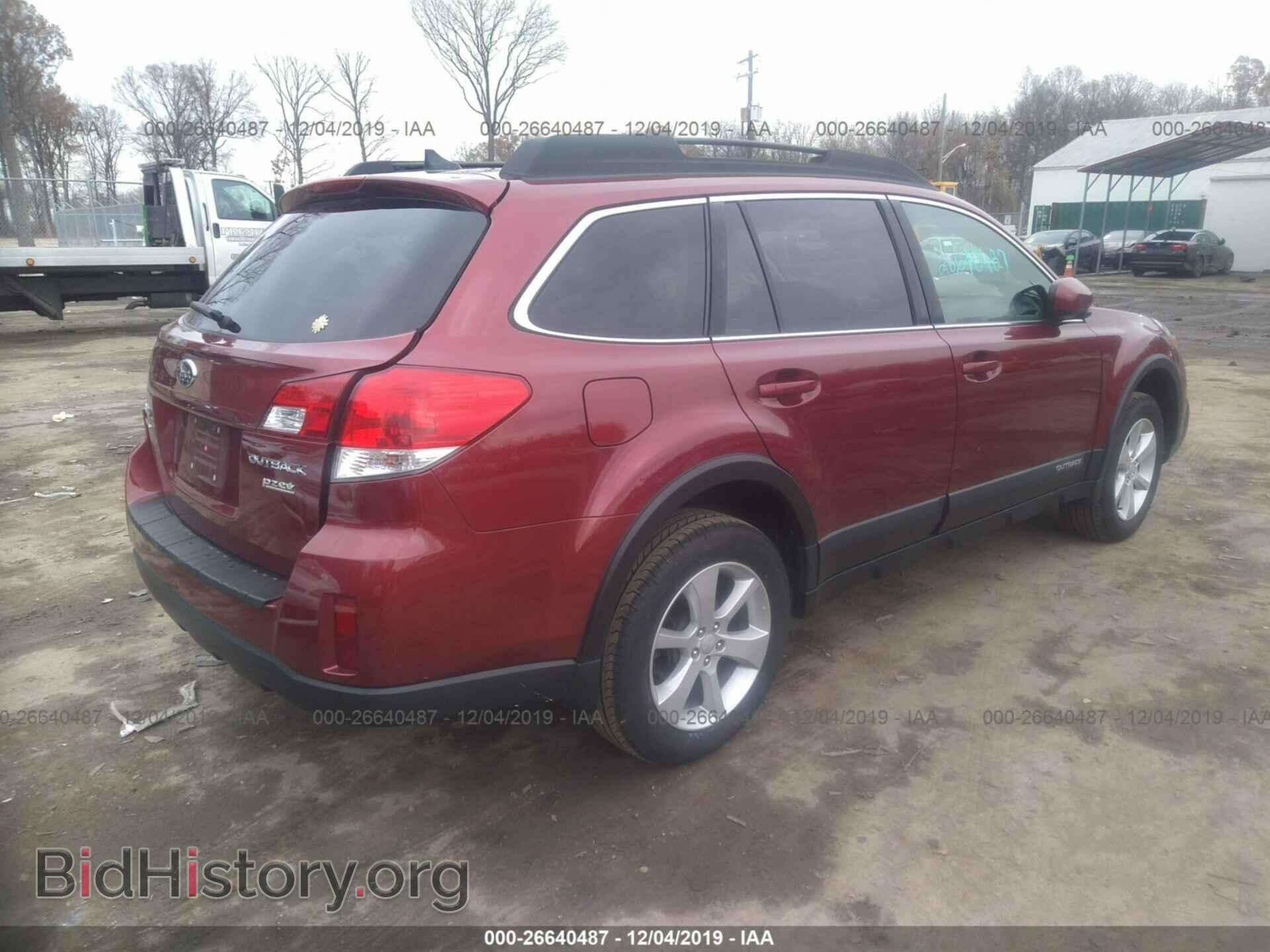 2014 SUBARU OUTBACK - VIN: 4S4BRBDC2E3267771 - Фото 4
