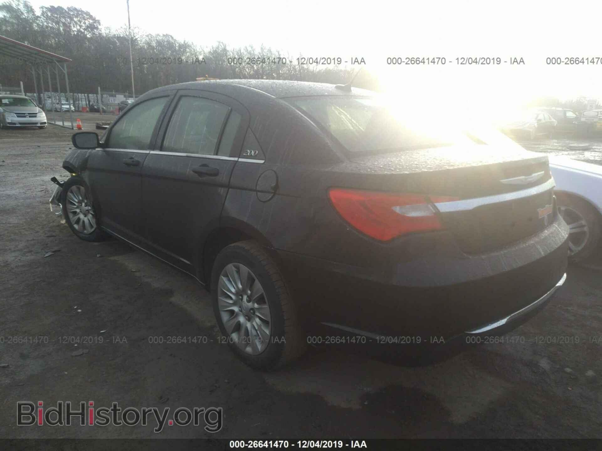 2012 CHRYSLER 200 - VIN: 1C3CCBAB7CN176765 - Фото 3