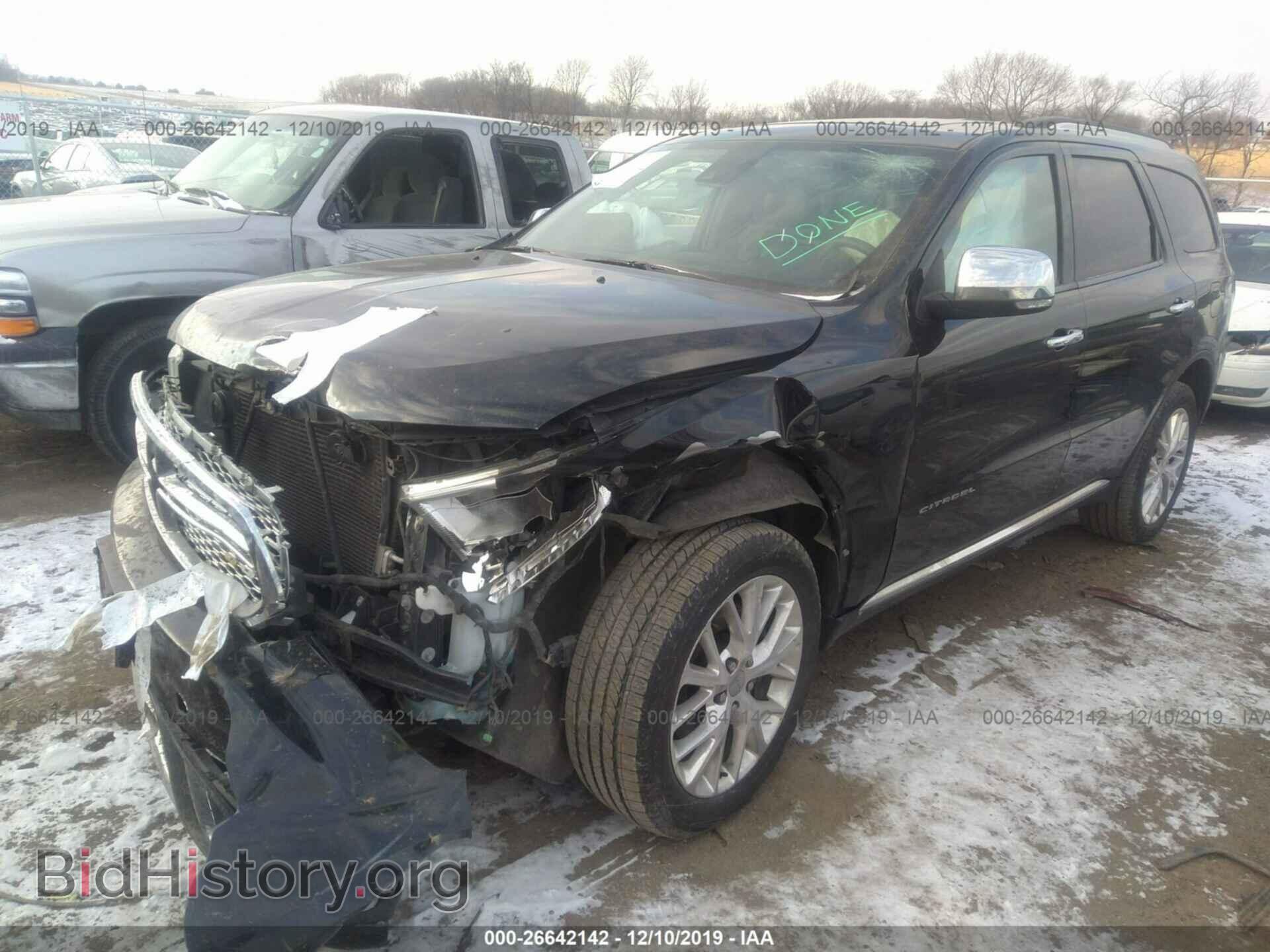 2014 DODGE DURANGO - VIN: 1C4RDJEG1EC591985 - Фото 2