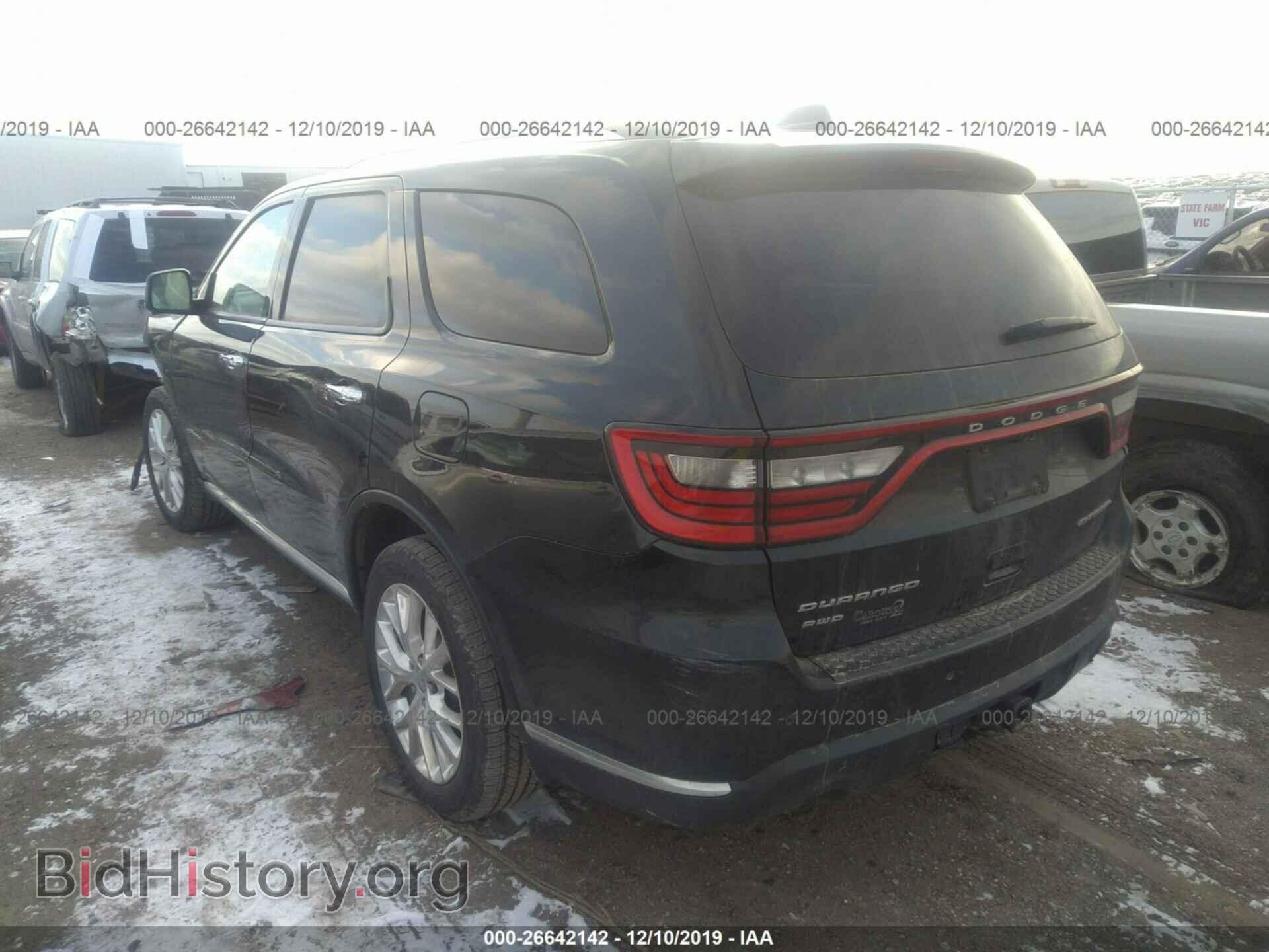 2014 DODGE DURANGO - VIN: 1C4RDJEG1EC591985 - Фото 3