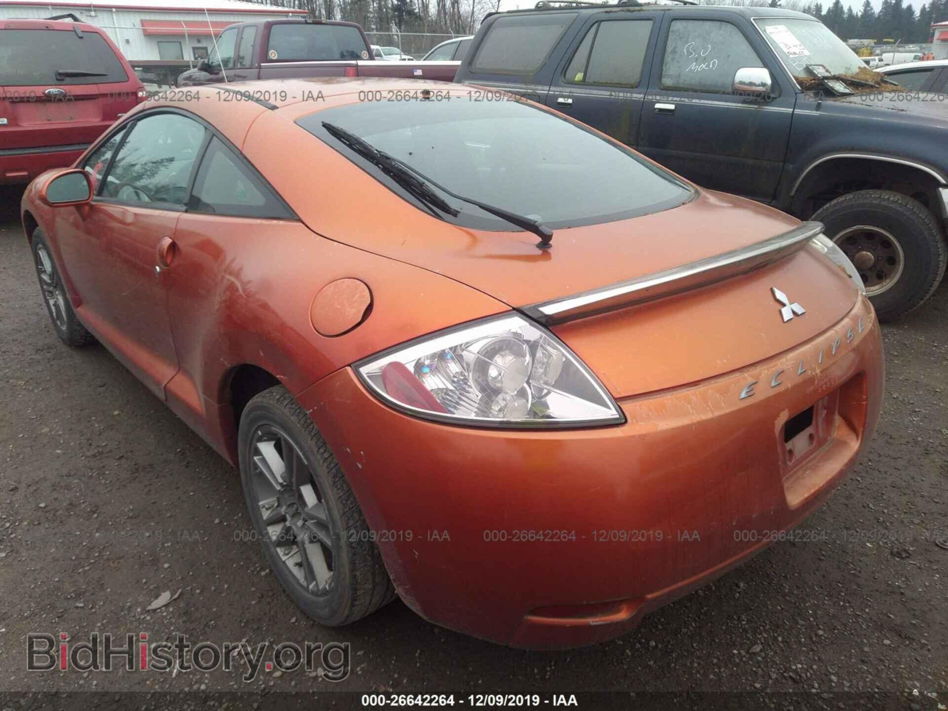 2007 MITSUBISHI ECLIPSE - VIN: 4A3AK24F87E002193 - Фото 3