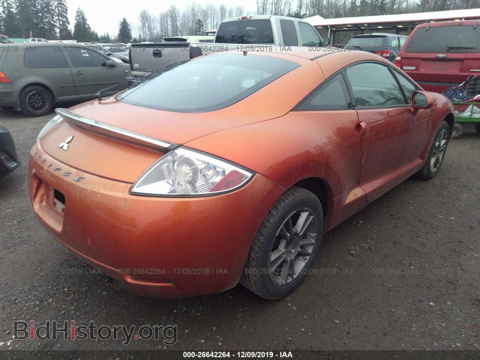 2007 MITSUBISHI ECLIPSE - VIN: 4A3AK24F87E002193 - Фото 4