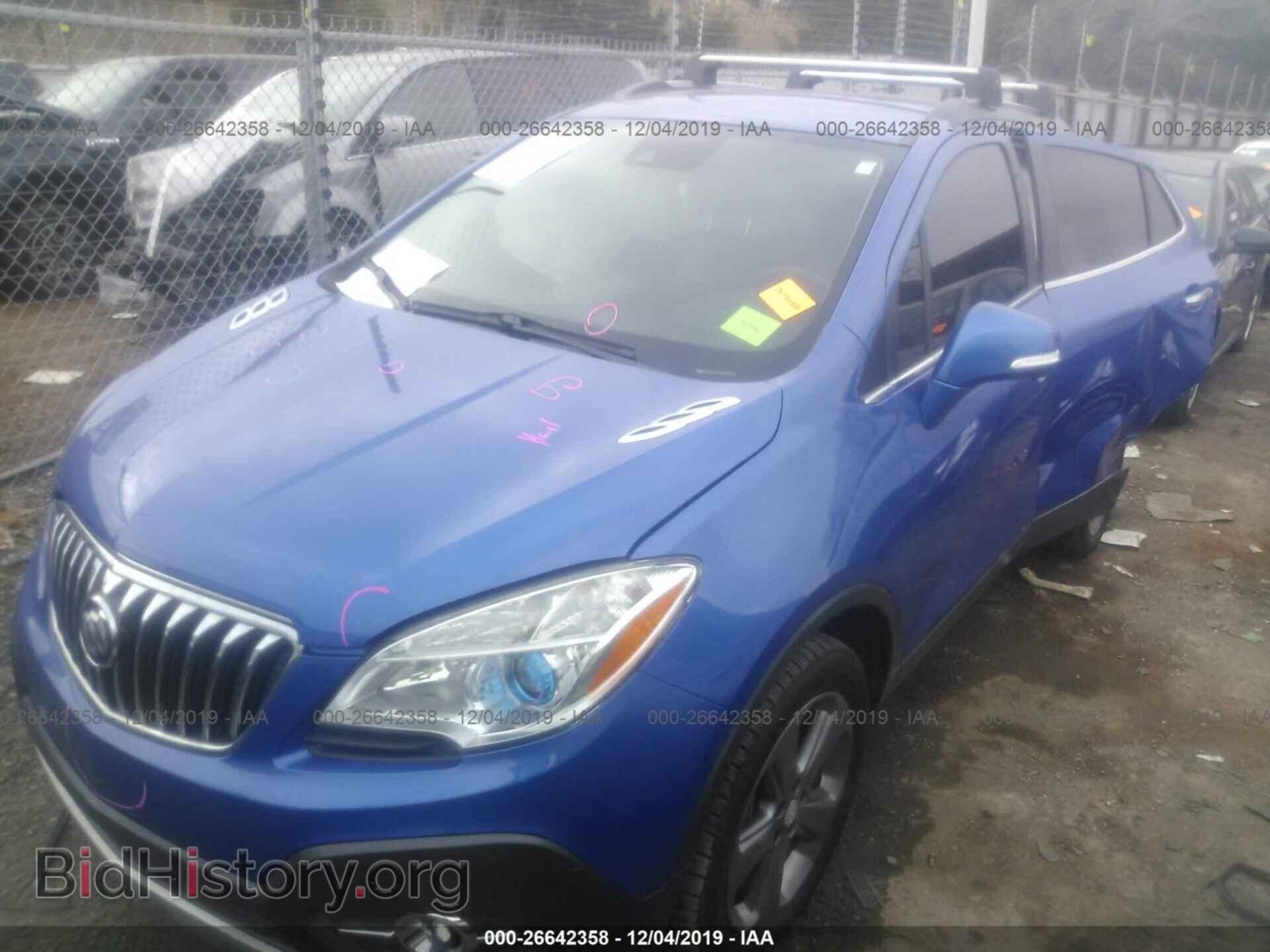 2014 BUICK ENCORE - VIN: KL4CJHSB1EB520852 - Фото 2