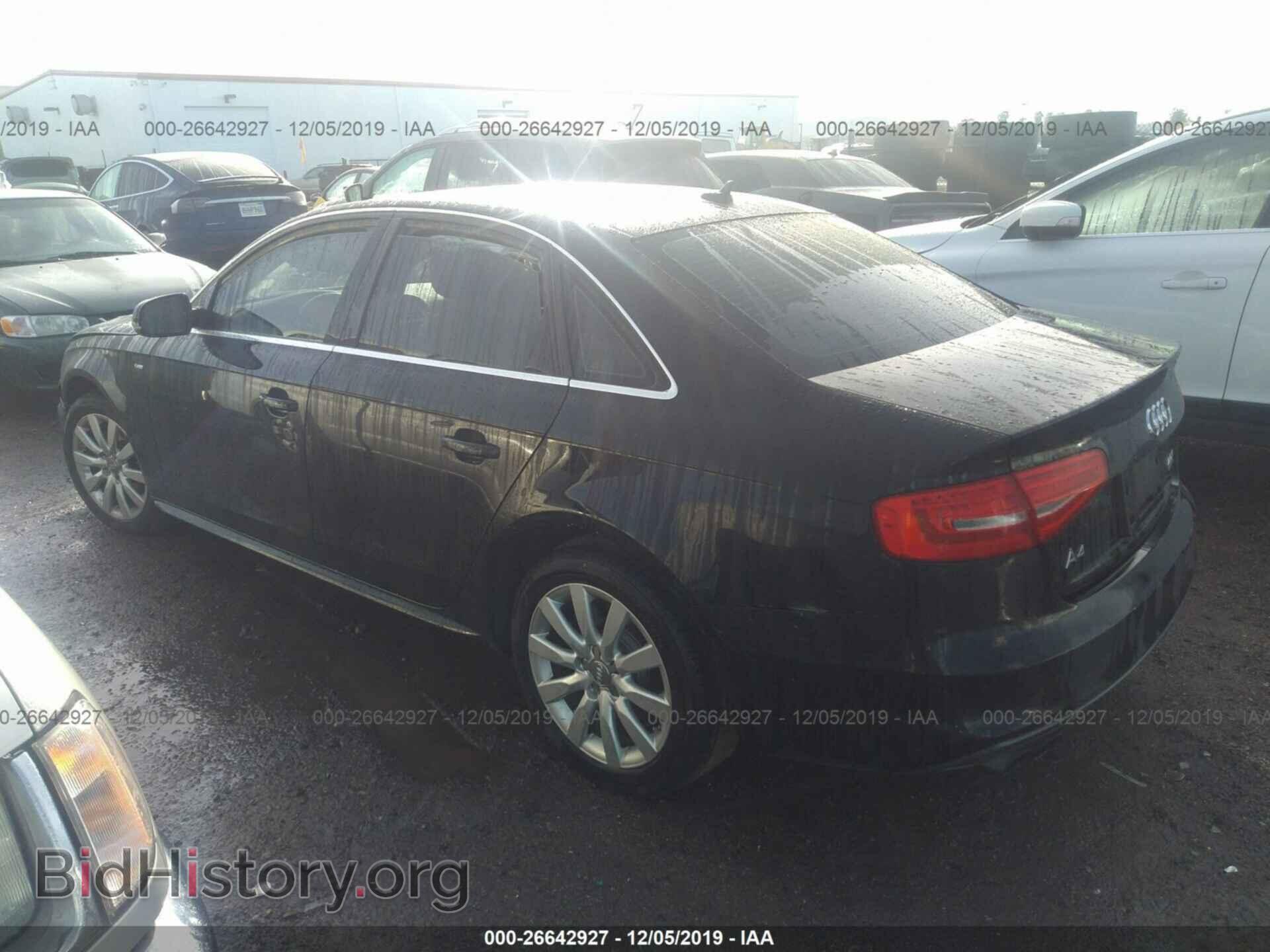 2015 Audi A4 - VIN: WAUBFAFLXFN035586 - Фото 3