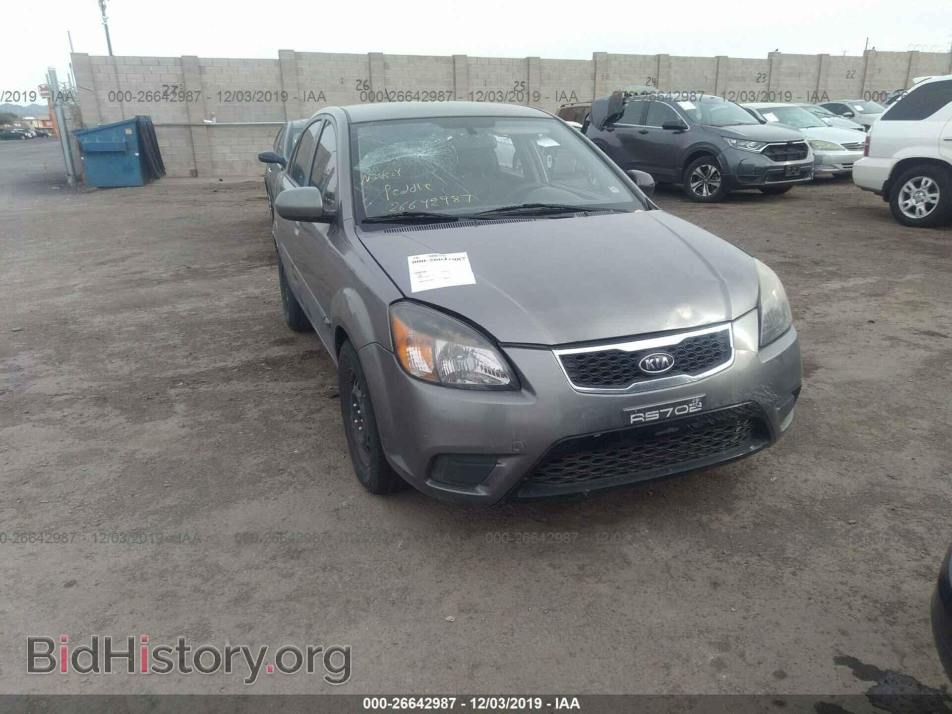 2011 KIA RIO - VIN: KNADH4A35B6848530 - Фото 6