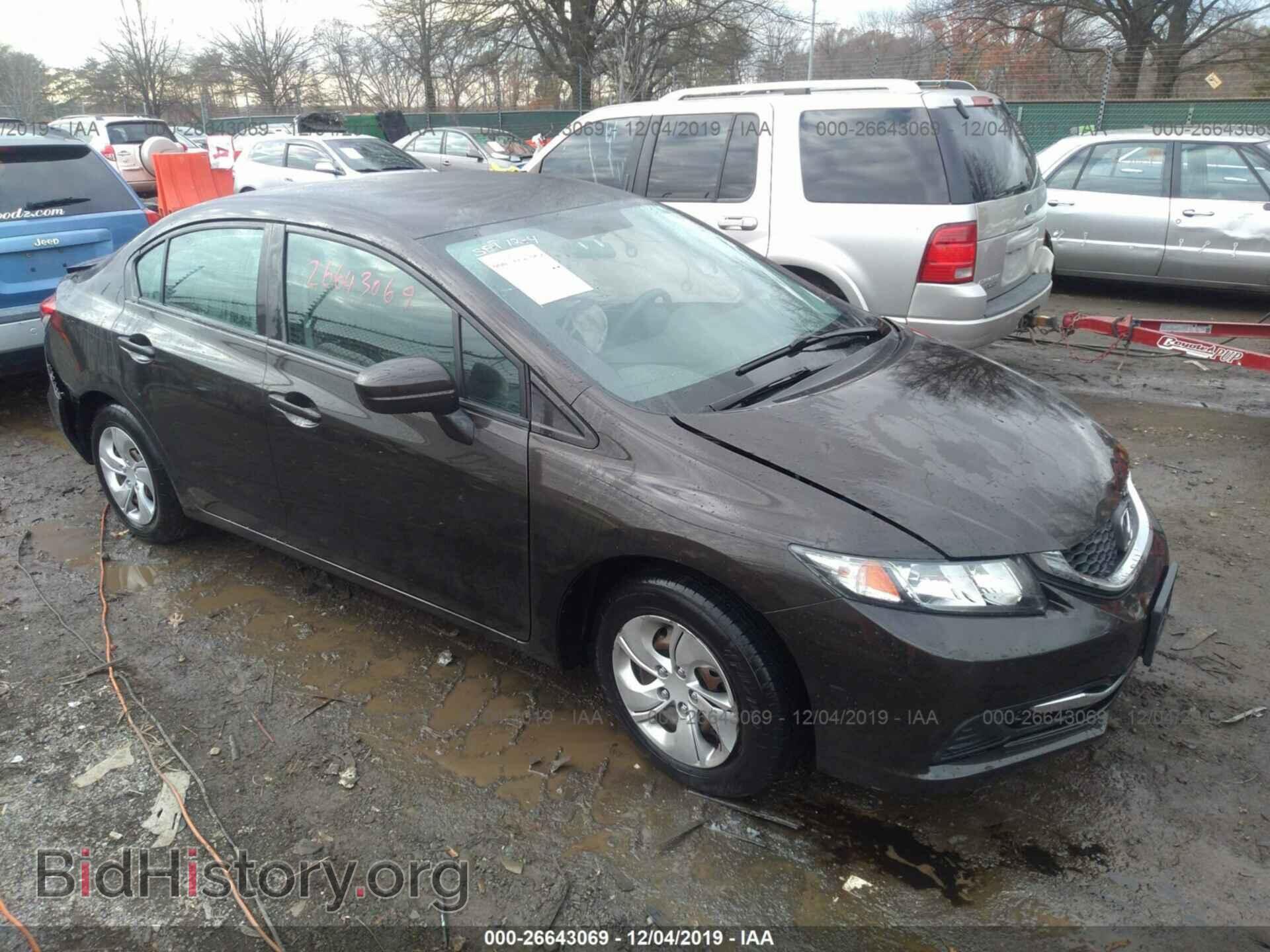 Photo 2HGFB2F57EH543448 - HONDA CIVIC 2014