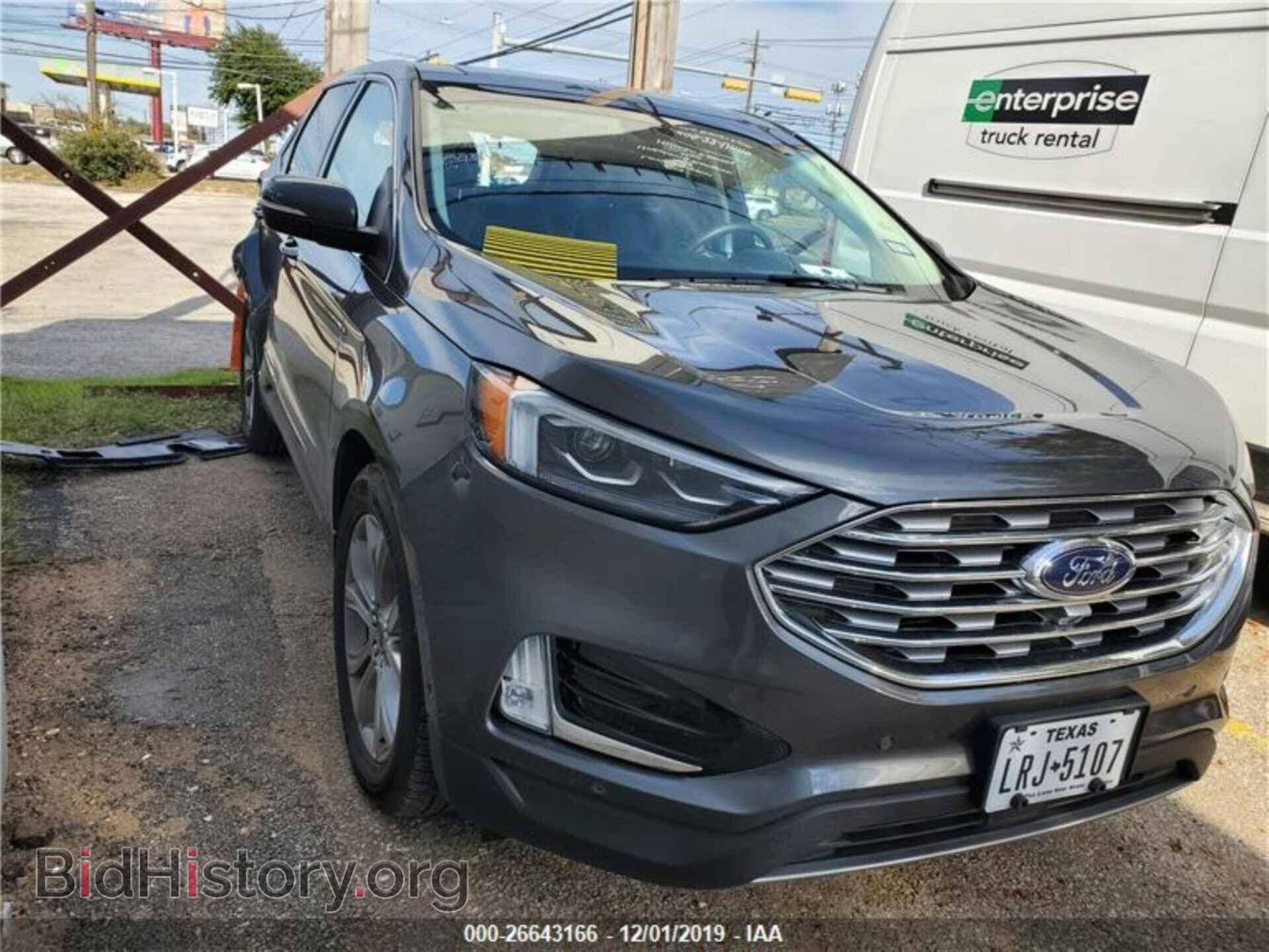 Фотография 2FMPK3K96KBB81303 - FORD EDGE 2019