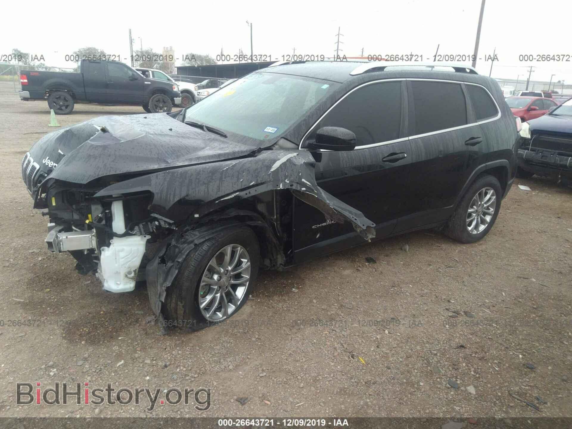 2019 JEEP CHEROKEE - VIN: 1C4PJLLB2KD132683 - Фото 2