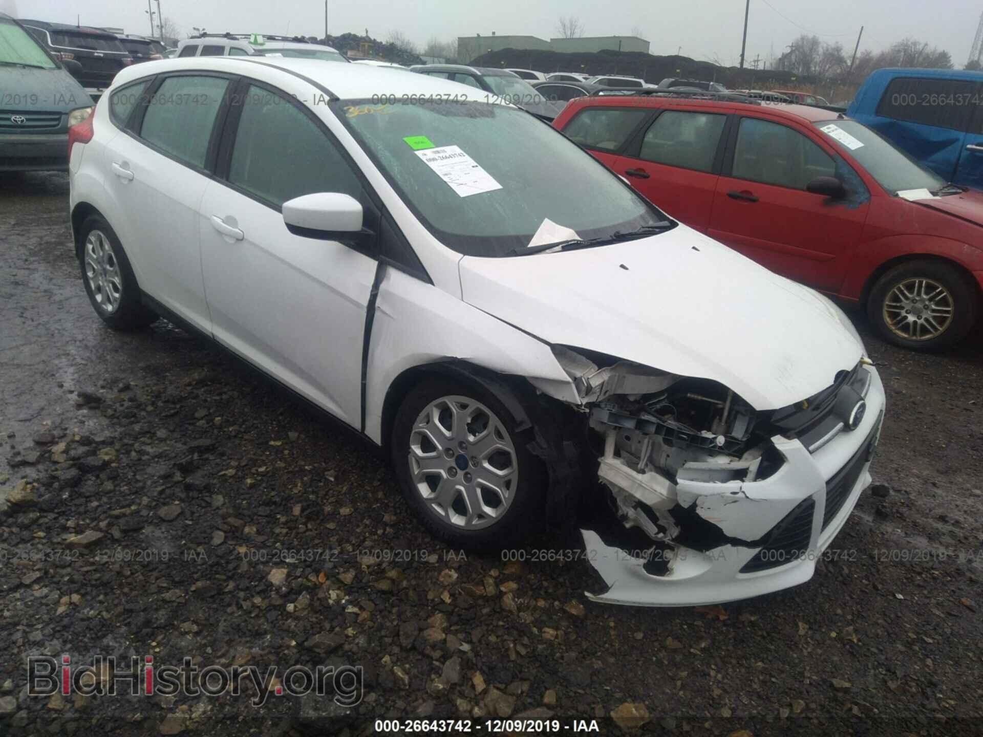 Photo 1FAHP3K22CL332352 - FORD FOCUS 2012