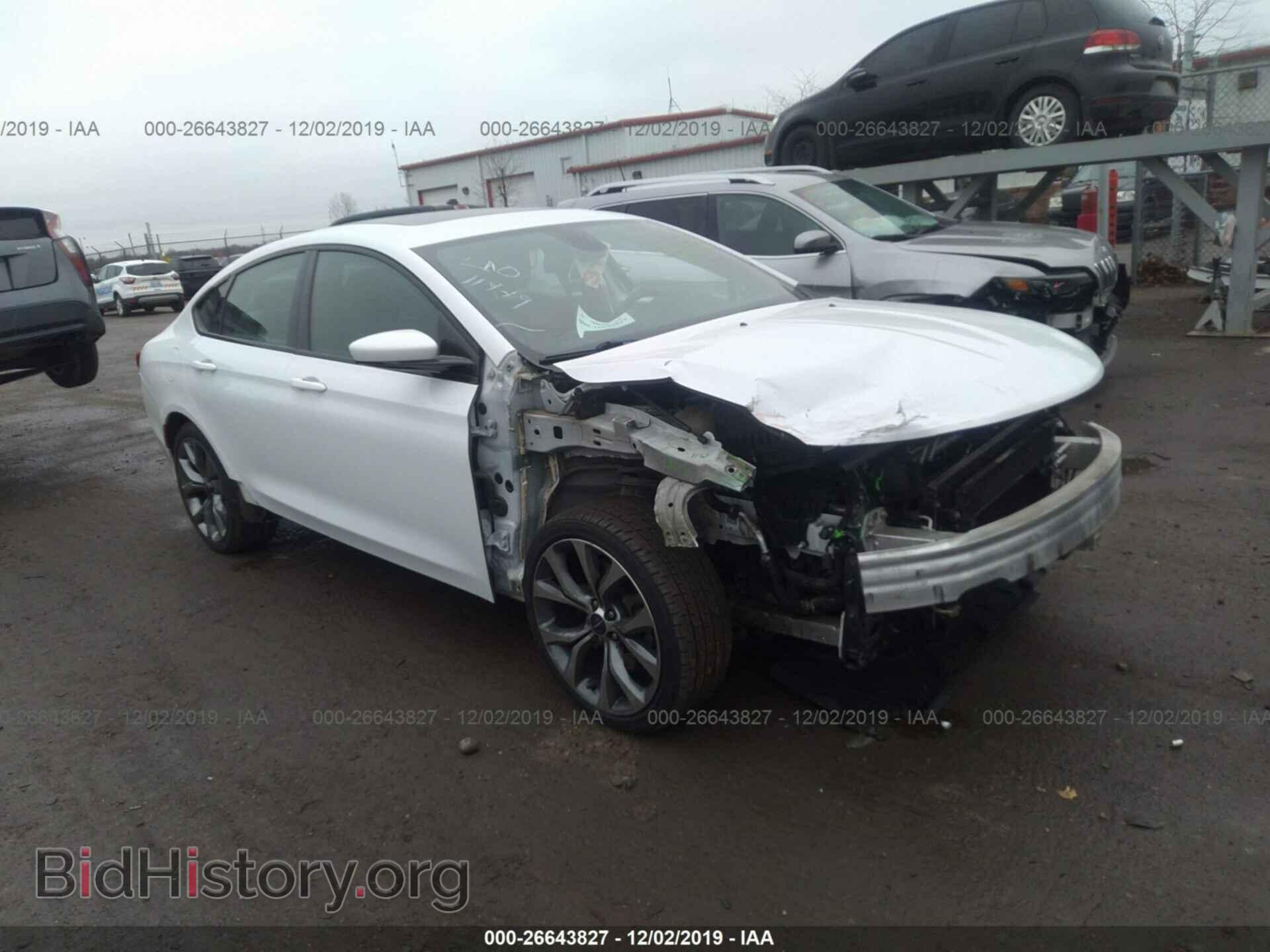 Фотография 1C3CCCDG0FN711730 - CHRYSLER 200 2015