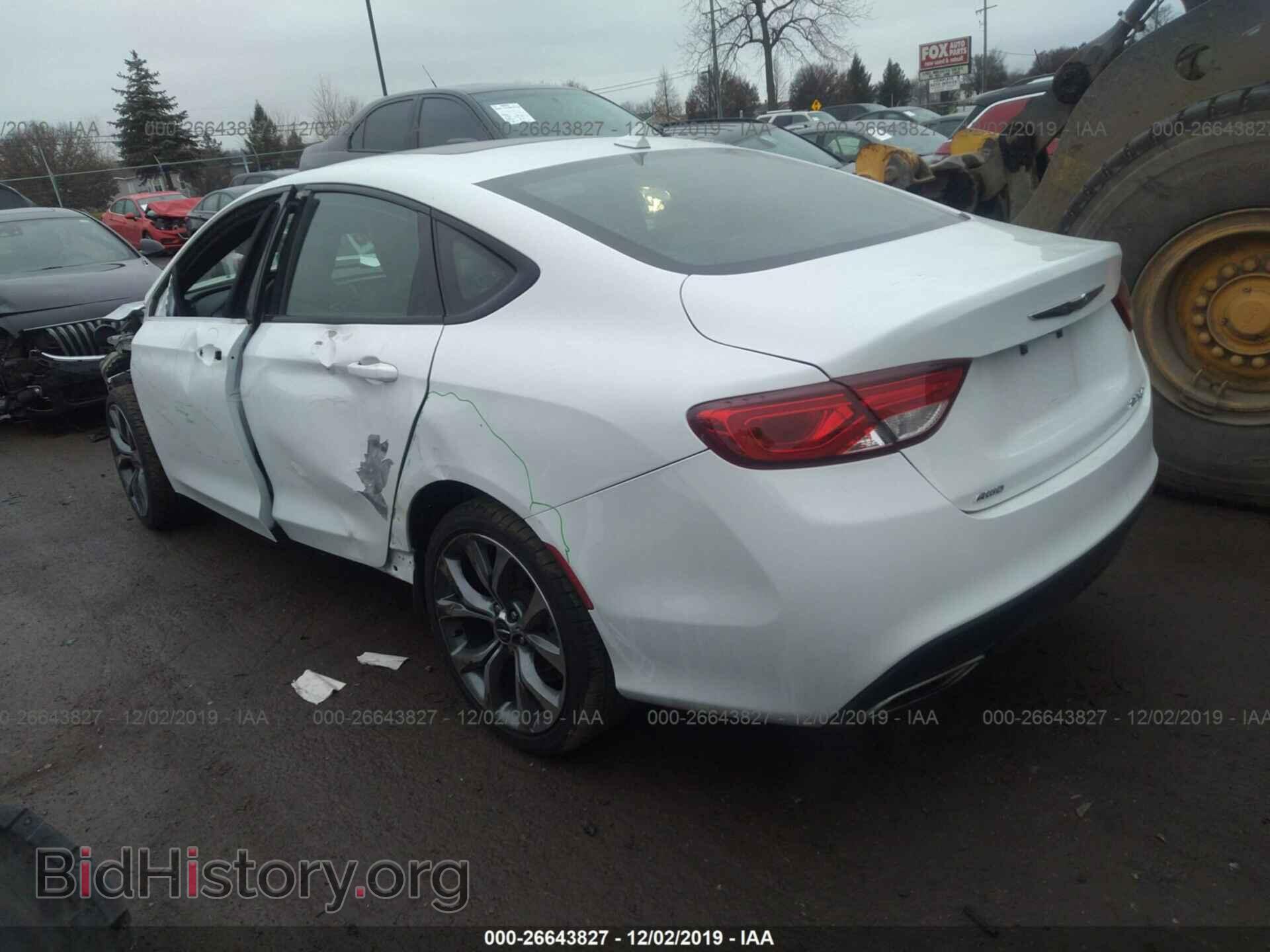 2015 CHRYSLER 200 - VIN: 1C3CCCDG0FN711730 - Photo 3