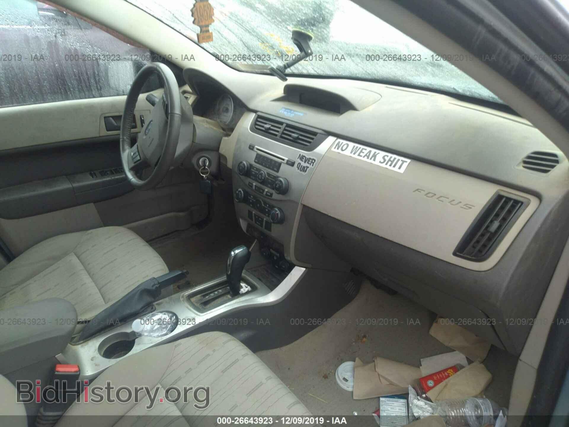 2009 FORD FOCUS - VIN: 1FAHP35N69W199401 - Фото 5