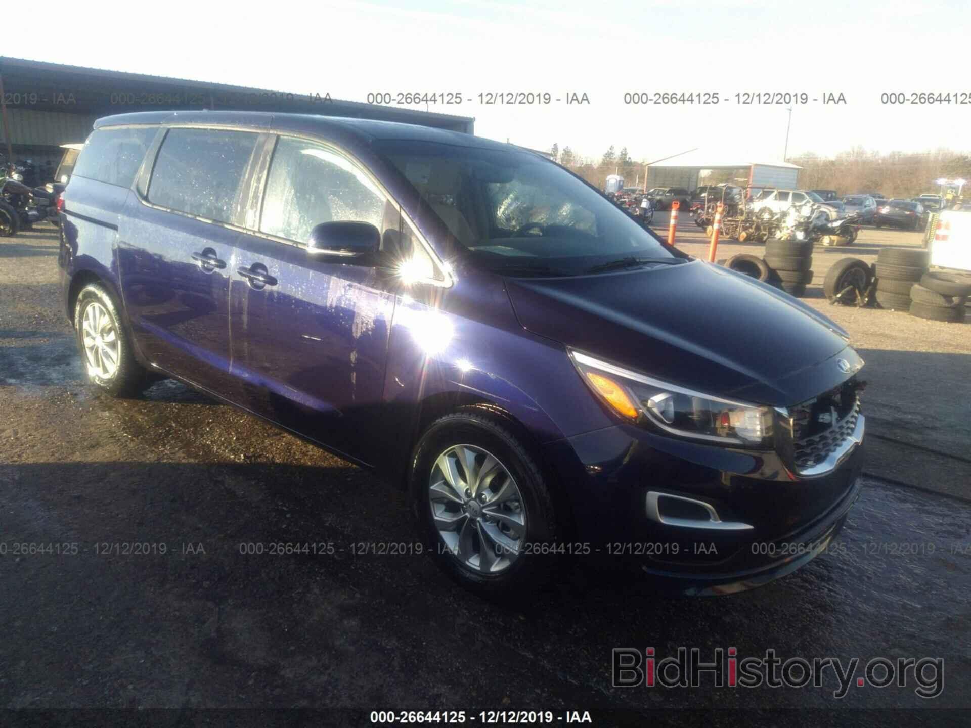 Photo KNDMB5C16K6534018 - KIA SEDONA 2019