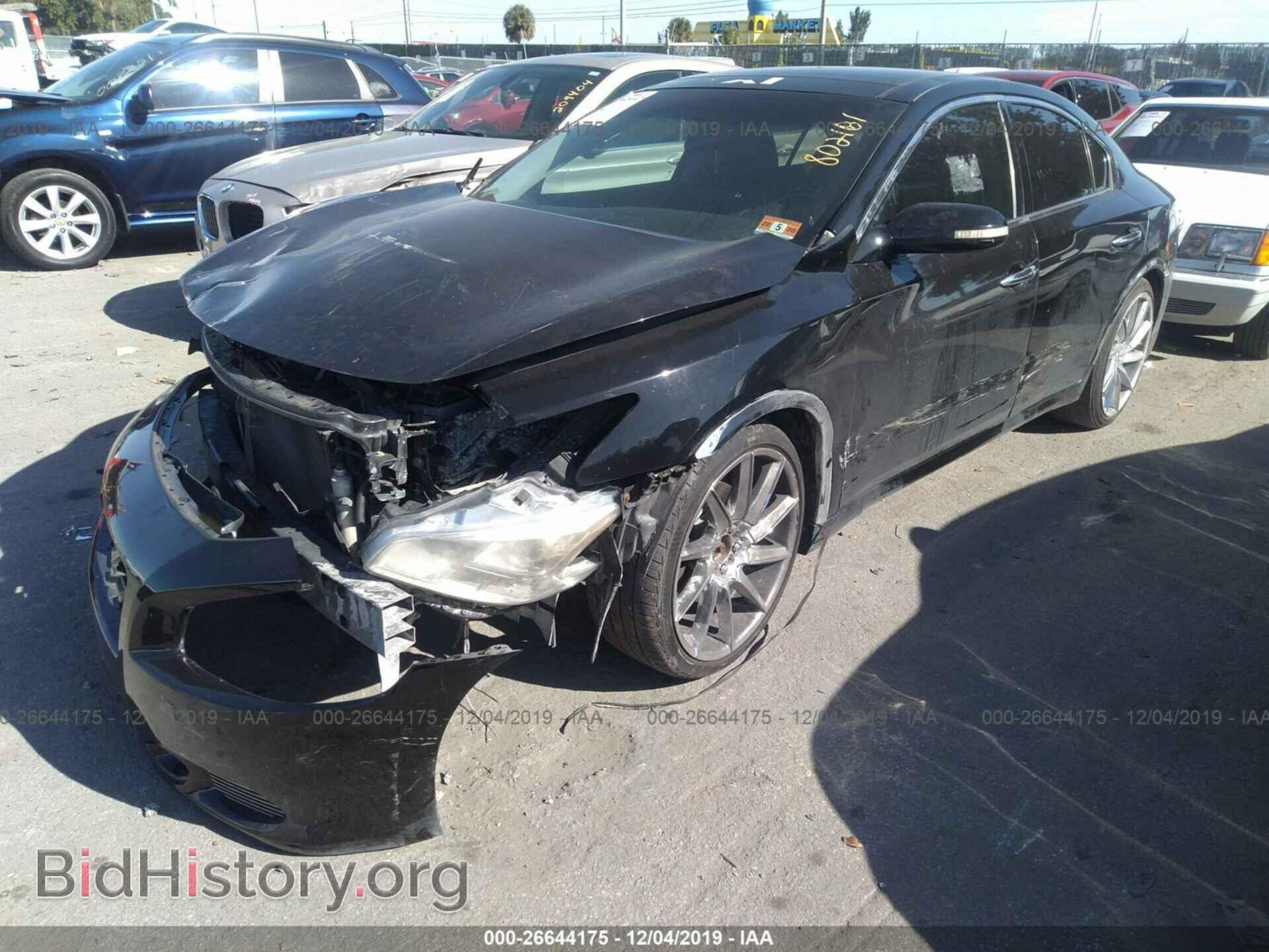 2011 NISSAN MAXIMA - VIN: 1N4AA5AP4BC802181 - Фото 2