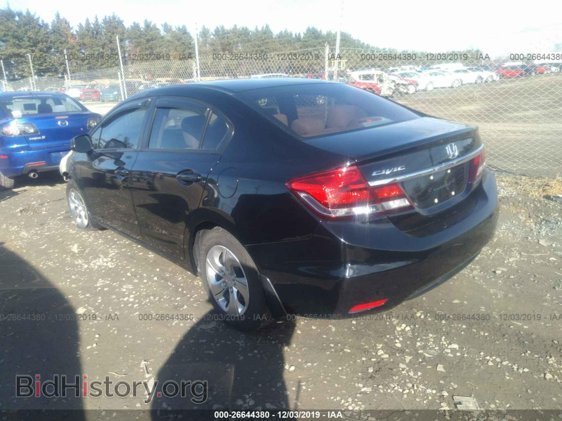 2013 HONDA CIVIC - VIN: 2HGFB2F52DH594211 - Фото 3
