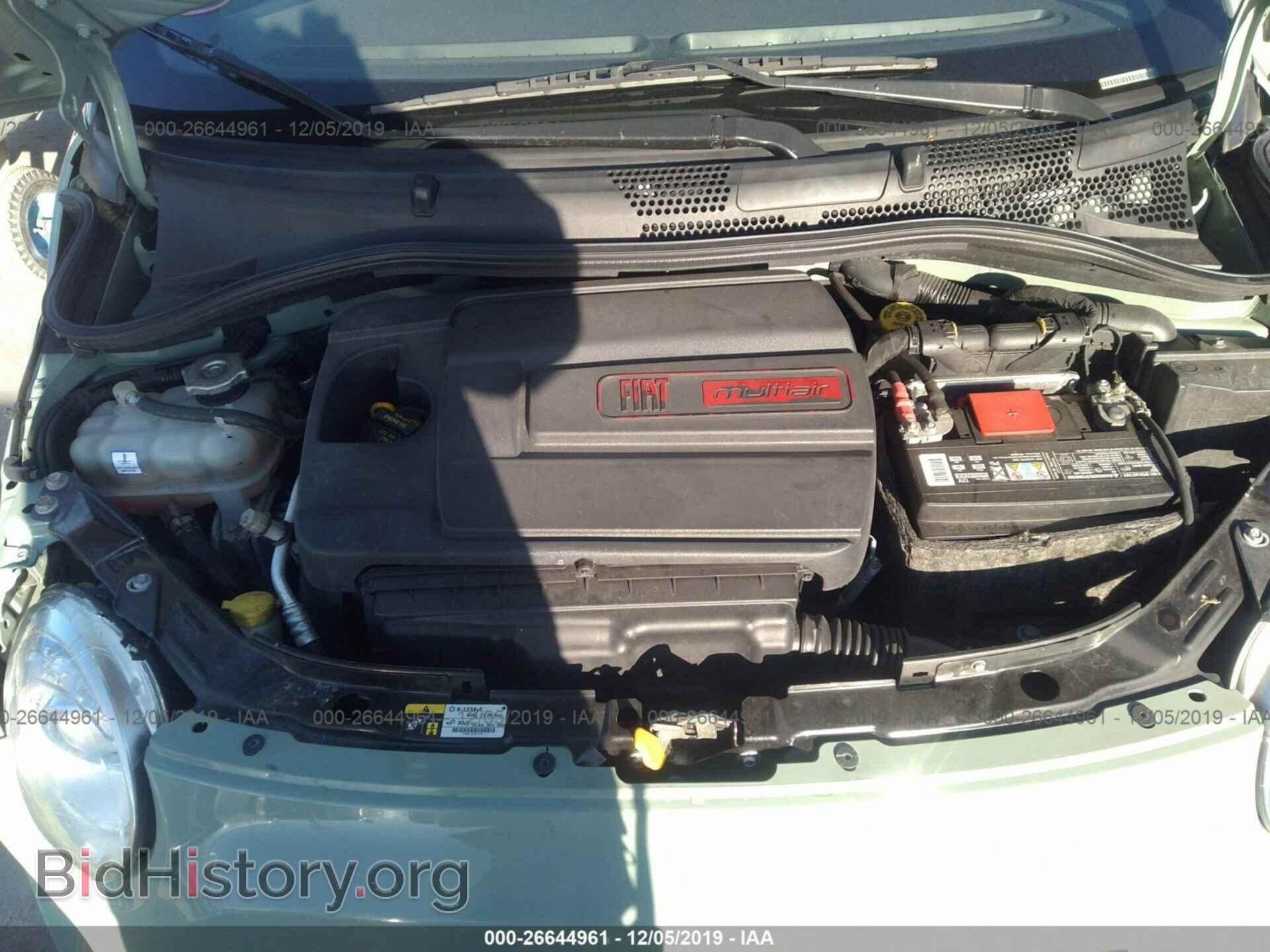 2015 FIAT 500 - VIN: 3C3CFFBR3FT695780 - Фото 10