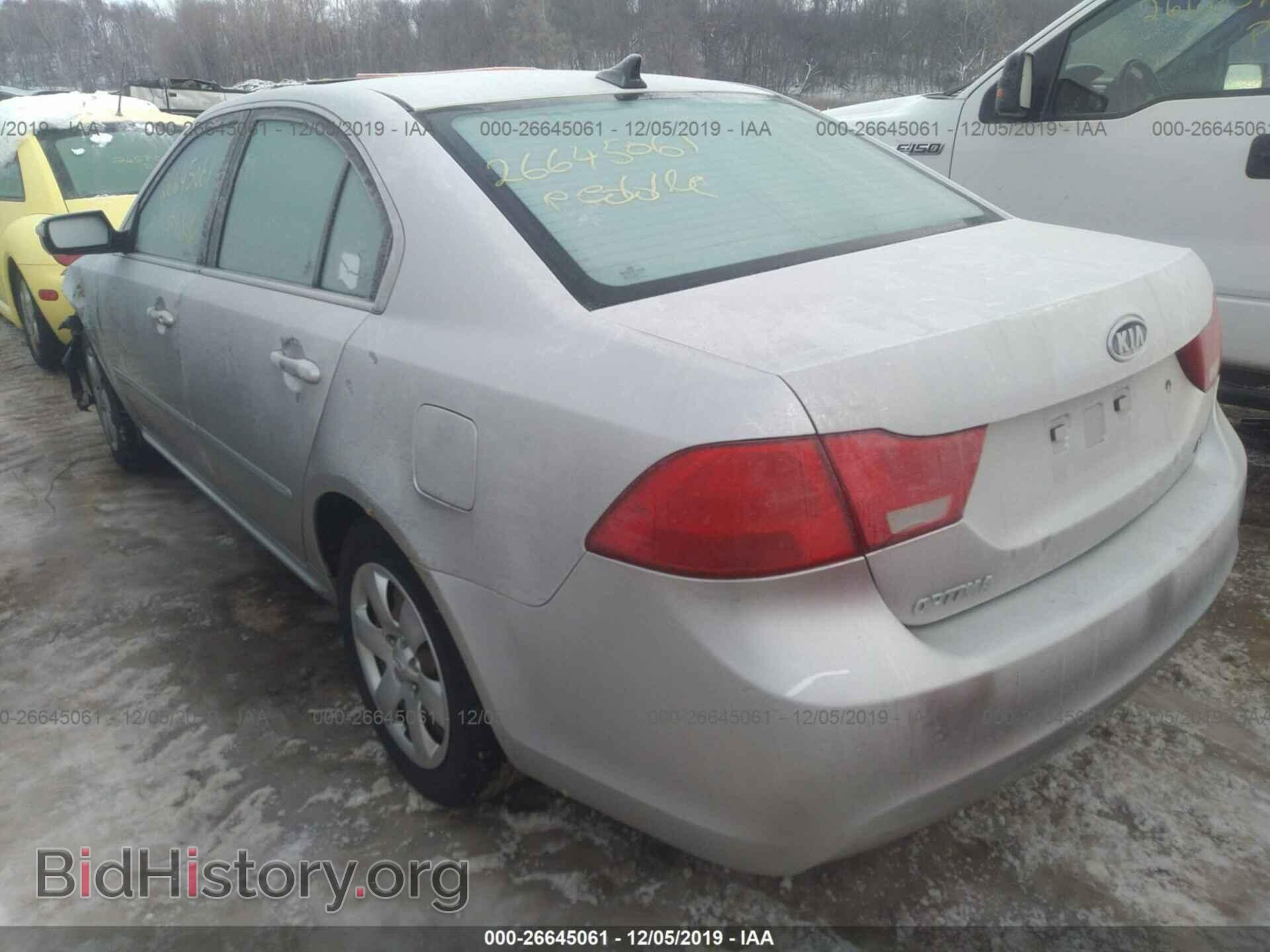 2009 KIA OPTIMA - VIN: KNAGE228695356495 - Фото 3