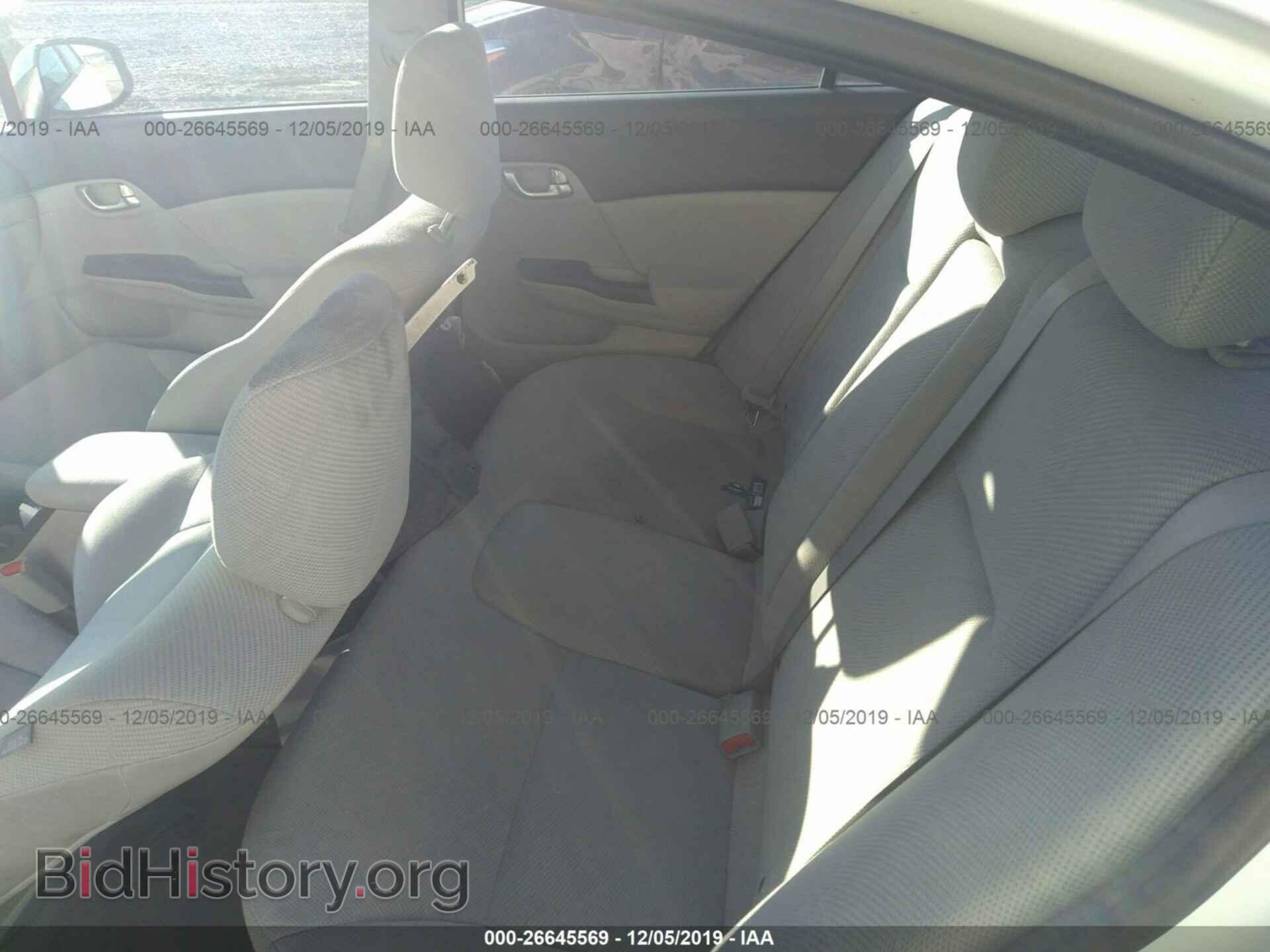 2012 HONDA CIVIC - VIN: 19XFB2F80CE049157 - Photo 8