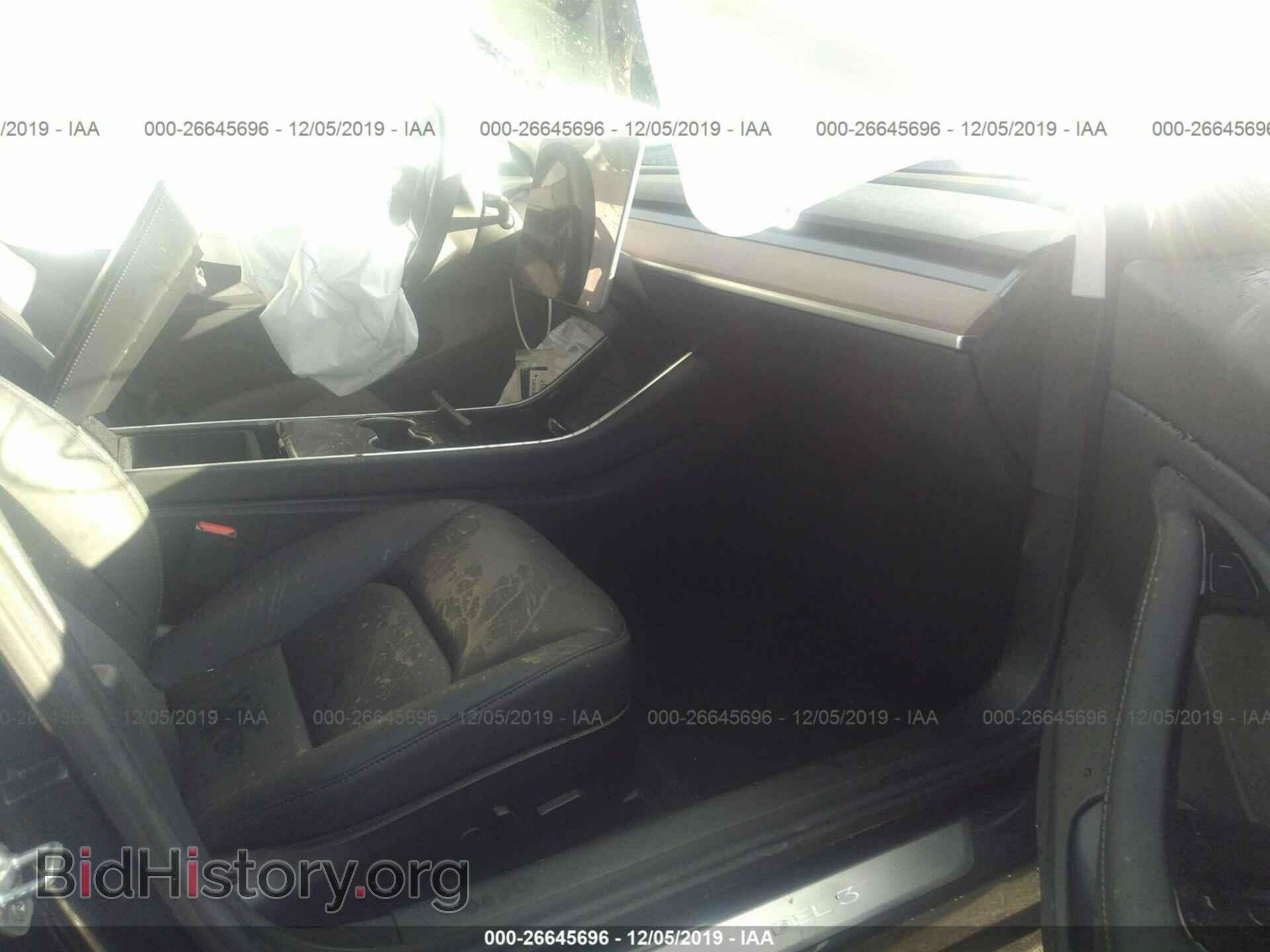 2019 TESLA MODEL 3 - VIN: 5YJ3E1EA7KF480239 - Фото 5