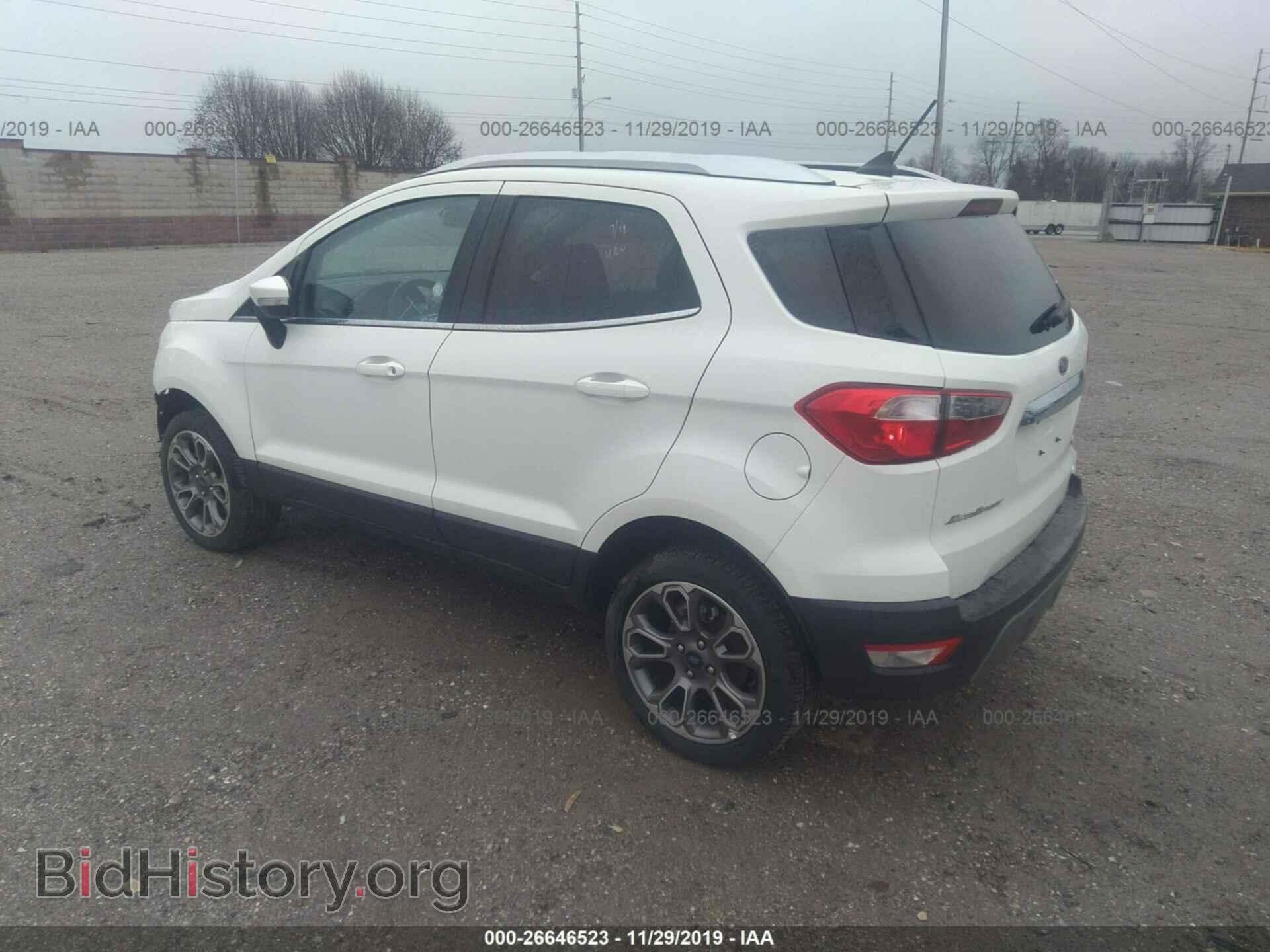 2019 FORD ECOSPORT - VIN: MAJ6S3KL4KC267727 - Фото 3