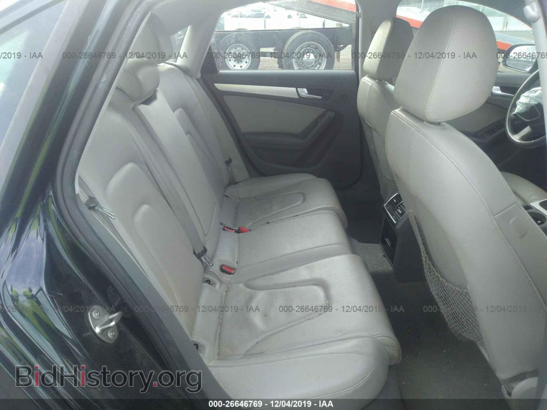 2011 AUDI A4 - VIN: WAUFFAFL4BN025941 - Photo 8