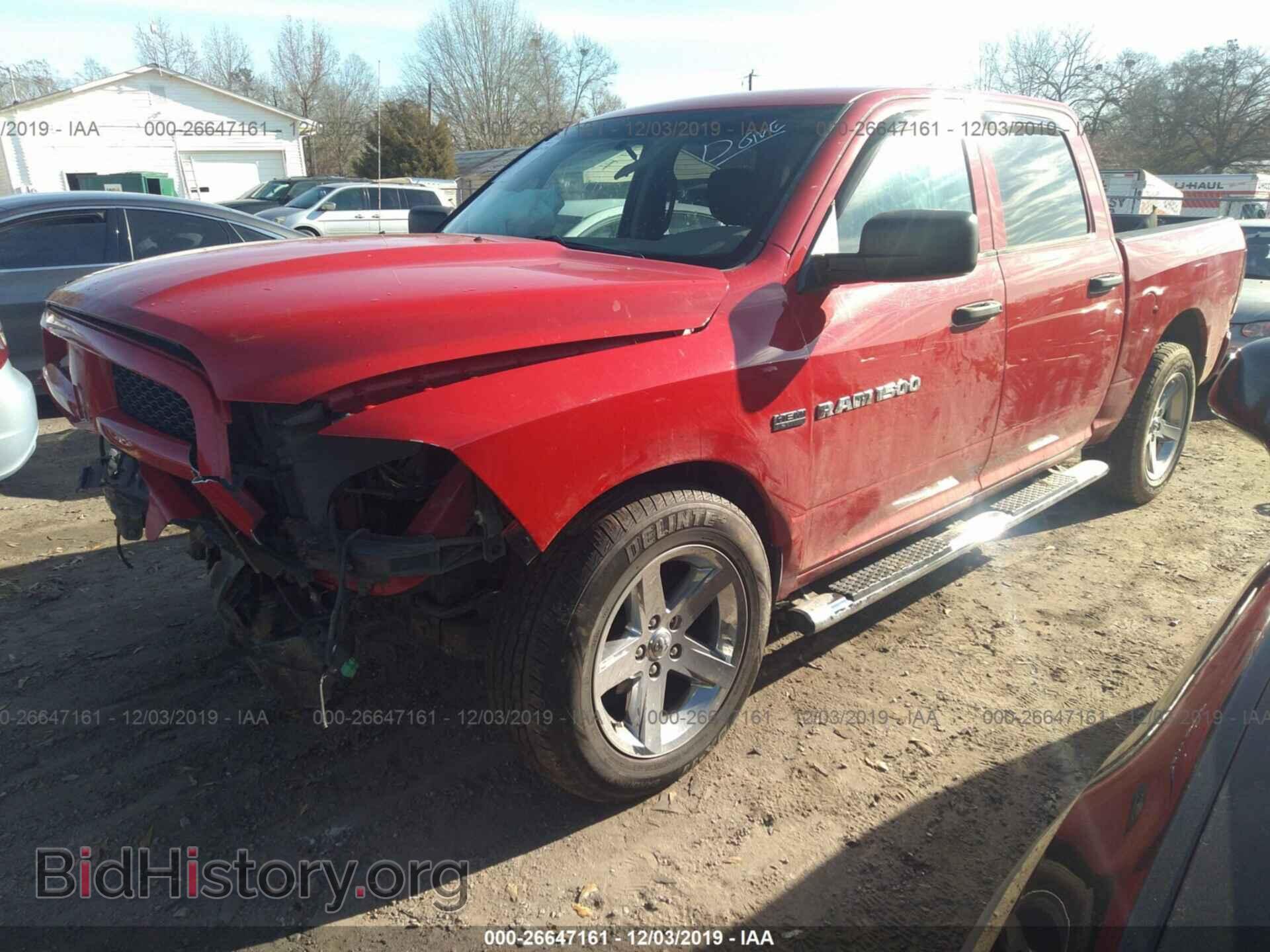 2012 DODGE RAM 1500 - VIN: 1C6RD6KT6CS332465 - Фото 2
