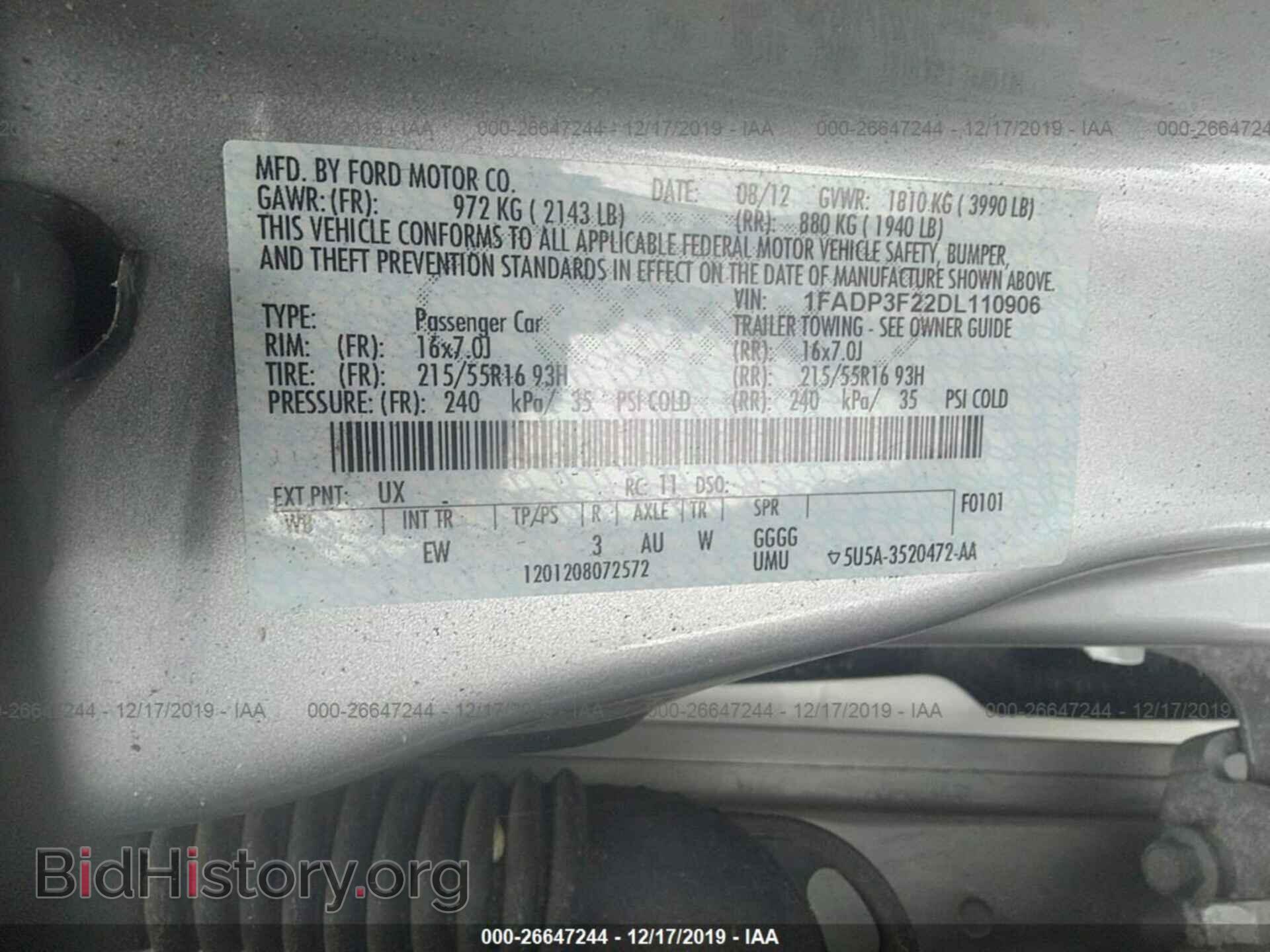 2013 Ford Focus - VIN: 1FADP3F22DL110906 - Photo 9