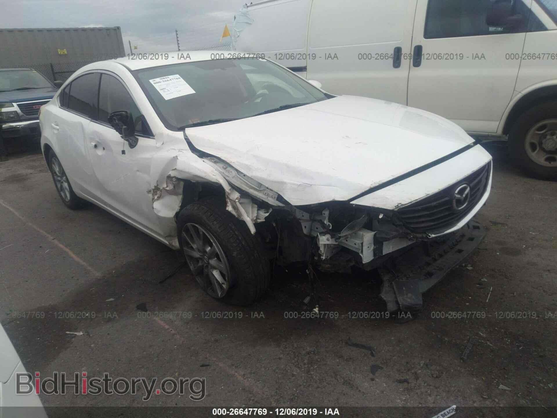 Photo JM1GJ1U69F1167251 - MAZDA 6 2015