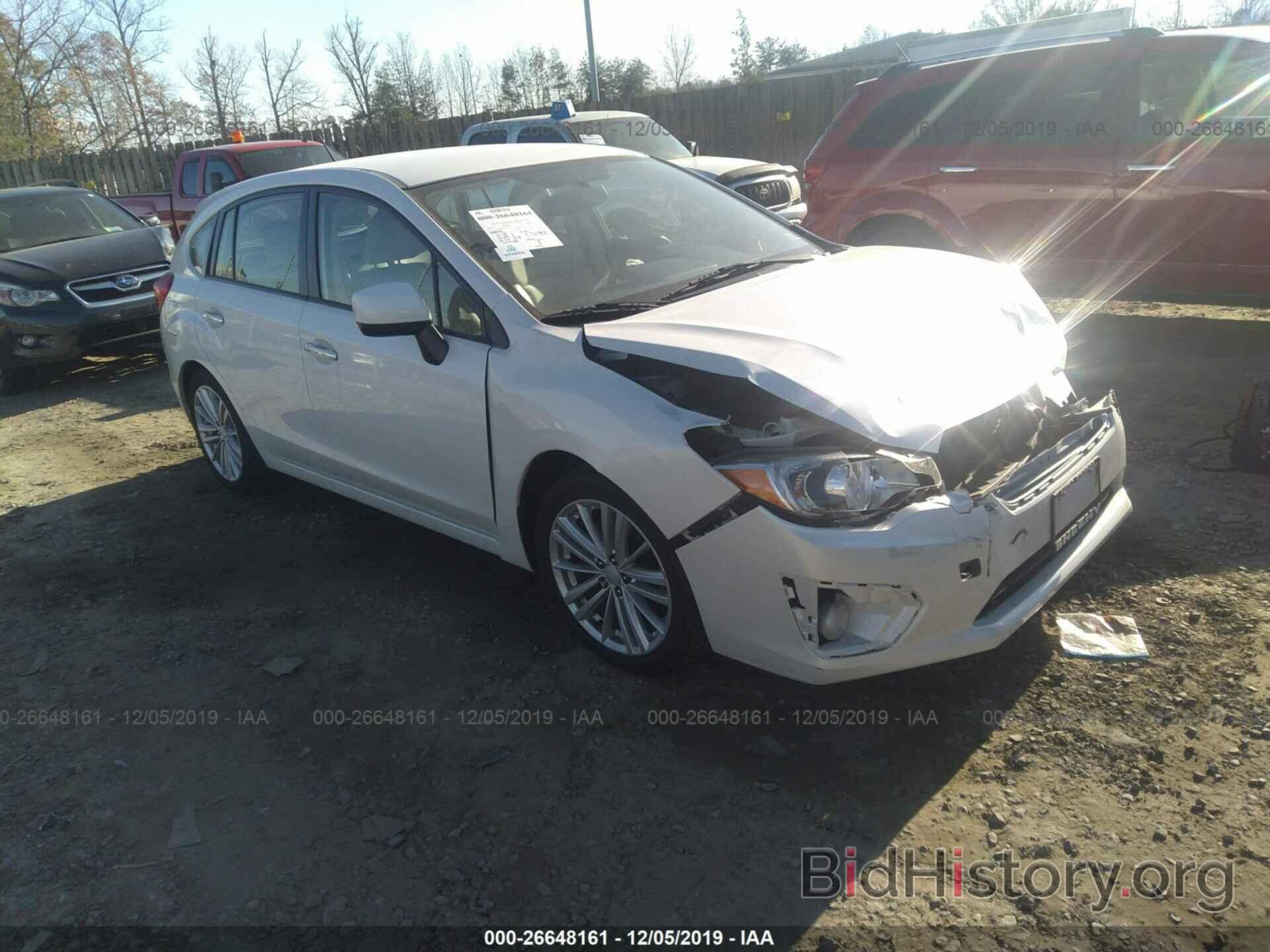 Photo JF1GPAG6XCH213821 - SUBARU IMPREZA 2012