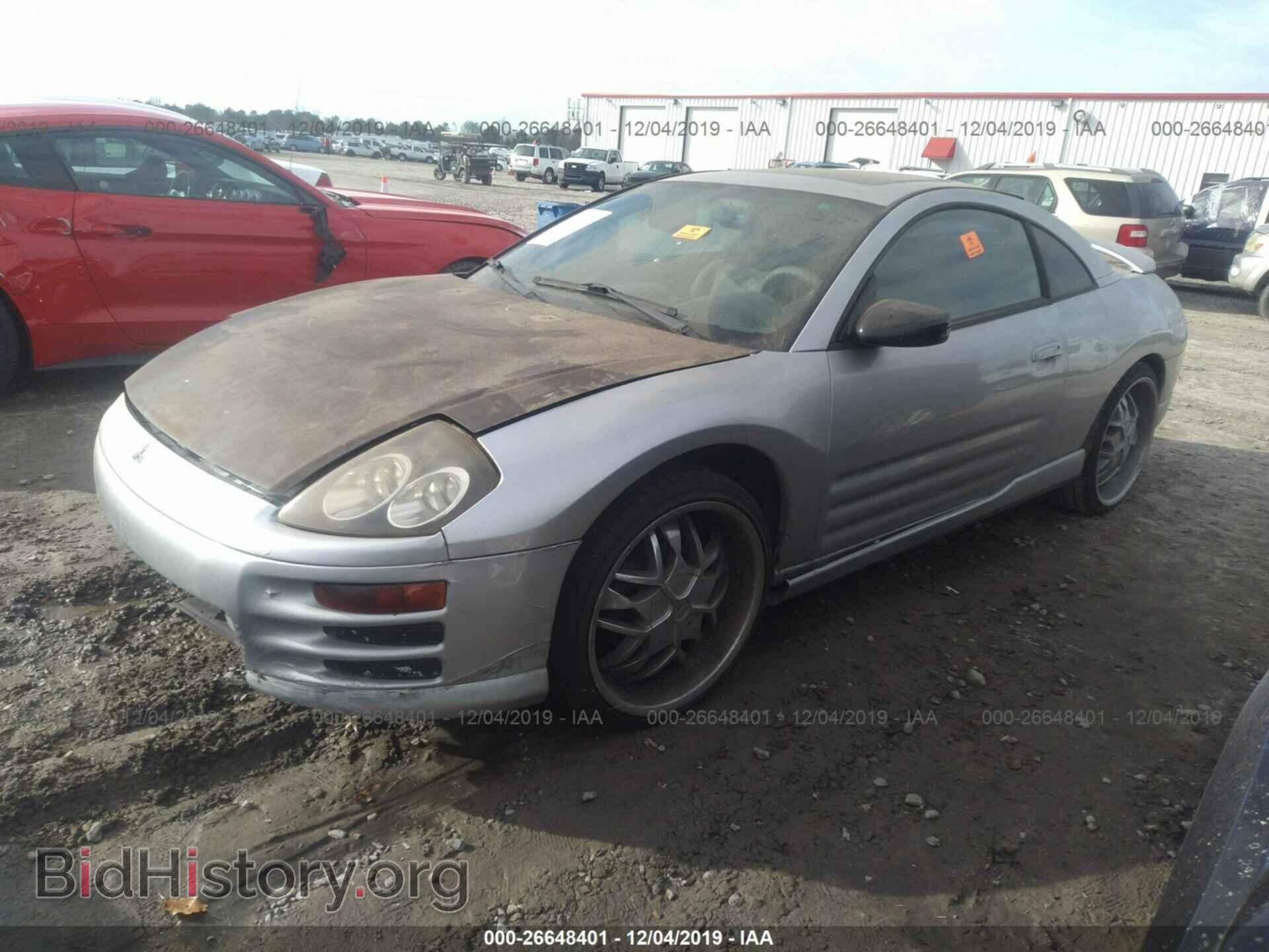 2000 MITSUBISHI ECLIPSE - VIN: 4A3AC54L5YE135922 - Photo 2